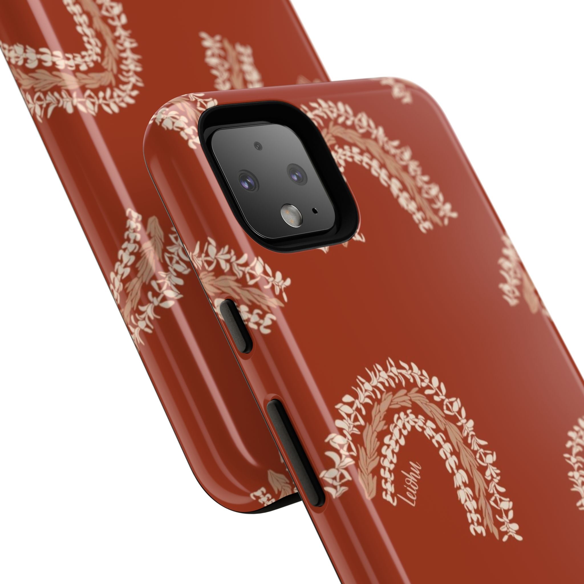 Authentic Hawaiian Ānuenue Lei - Colorful Flower Necklace for Google Pixel Phone Accessories - Perfect for Luau Parties, Graduations, and Hawaiian-Themed Events