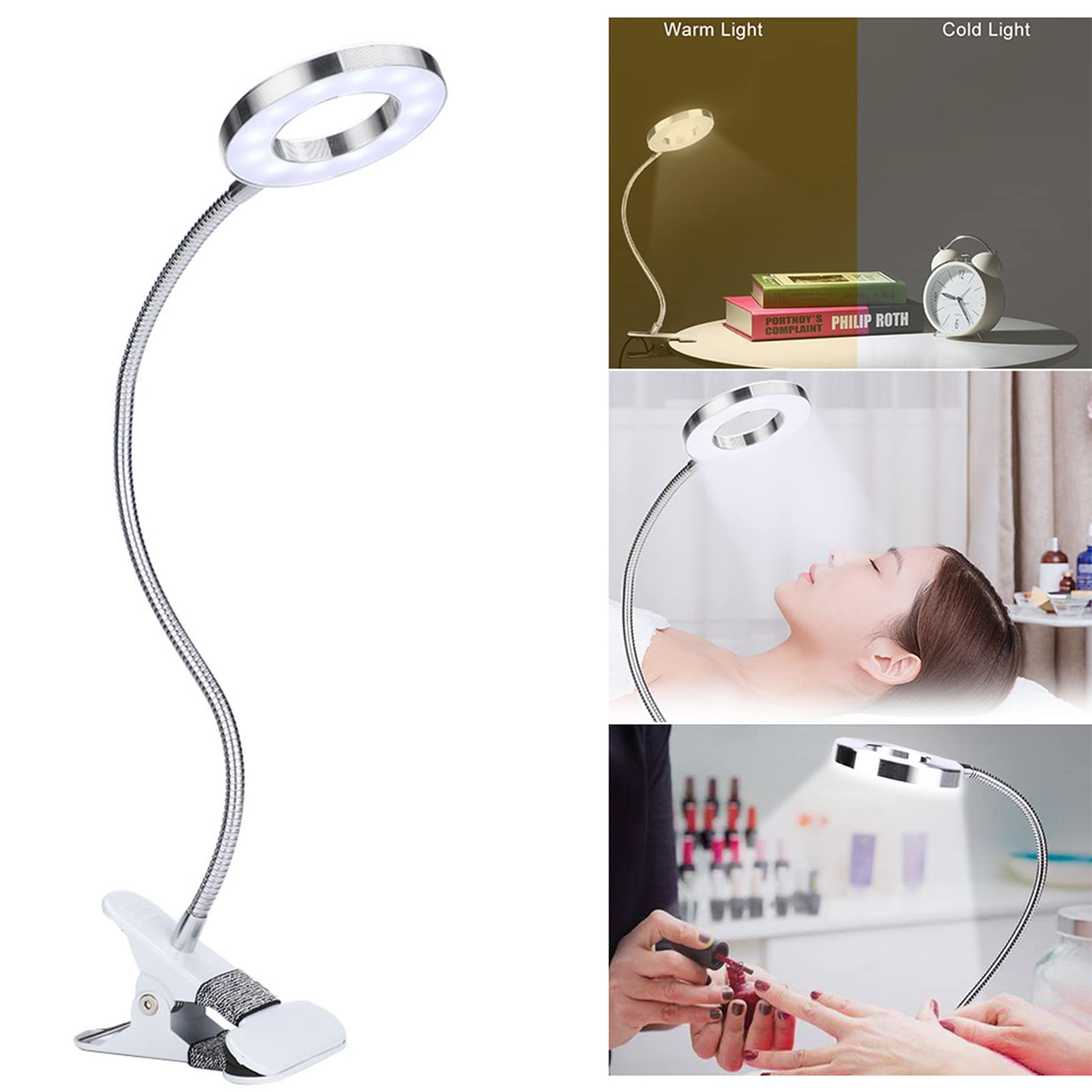 UBERSWEET® Professional LED Nail Lamp for Gel Polish Curing - Portable UV/LED Light for Manicure, Pedicure & Lip Tattoo - Perfect for Home, Salon & Office Use