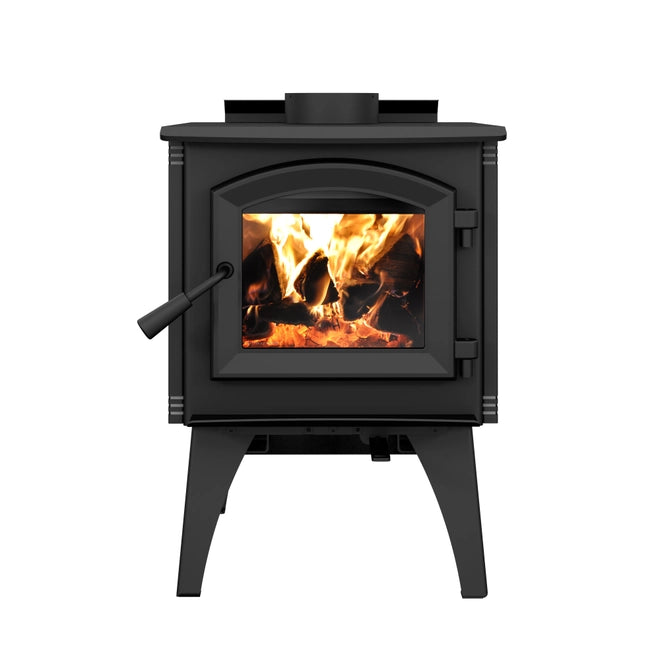 Enerzone Solution 1.4 EPA Certified Wood Burning Stove - Efficient Heating for Cabins, Homes & Outdoor Spaces