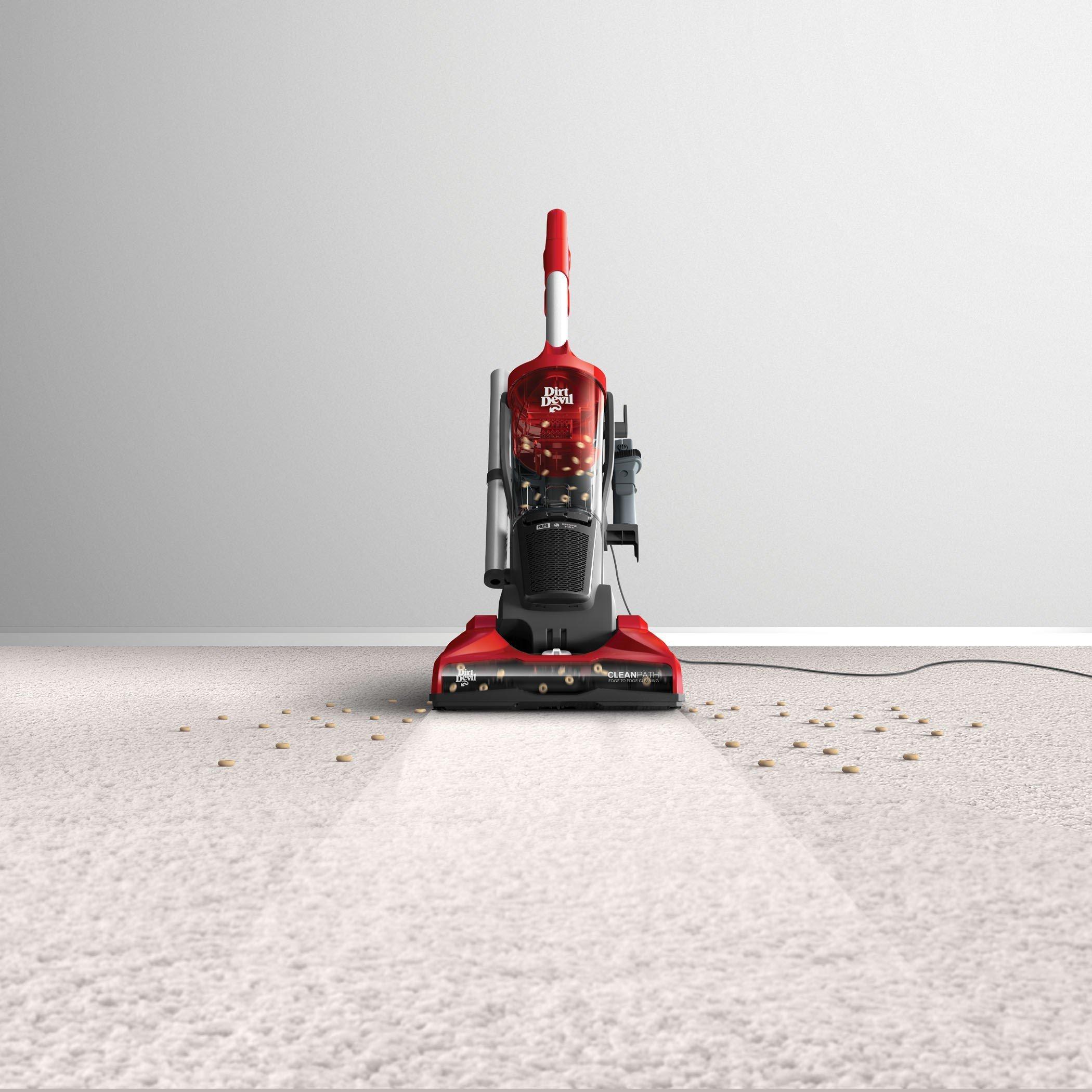 Dirt Devil Power Max XL Upright Vacuum Cleaner - Certified Refurbished with 1-Year Warranty (Model UD70181) | Powerful Suction for Pet Hair, Carpets & Hard Floors