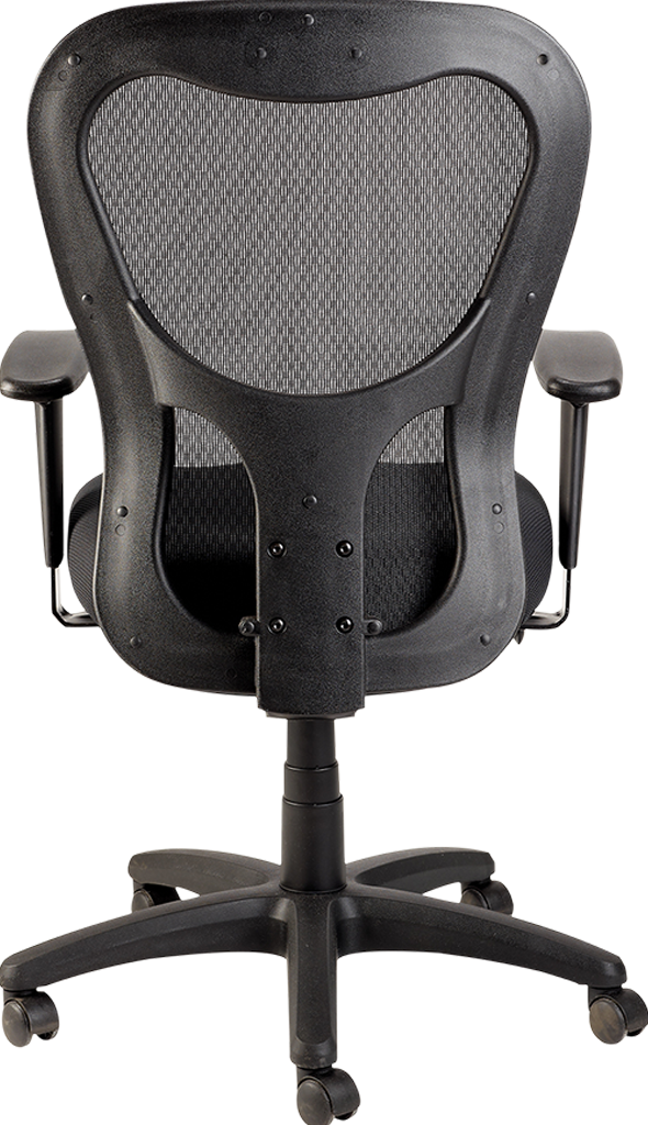 Eurotech Apollo Synchro High Back Ergonomic Office Chair - Black MM9500 for Home & Office Workspace, Gaming, and Long Hours Sitting Comfort