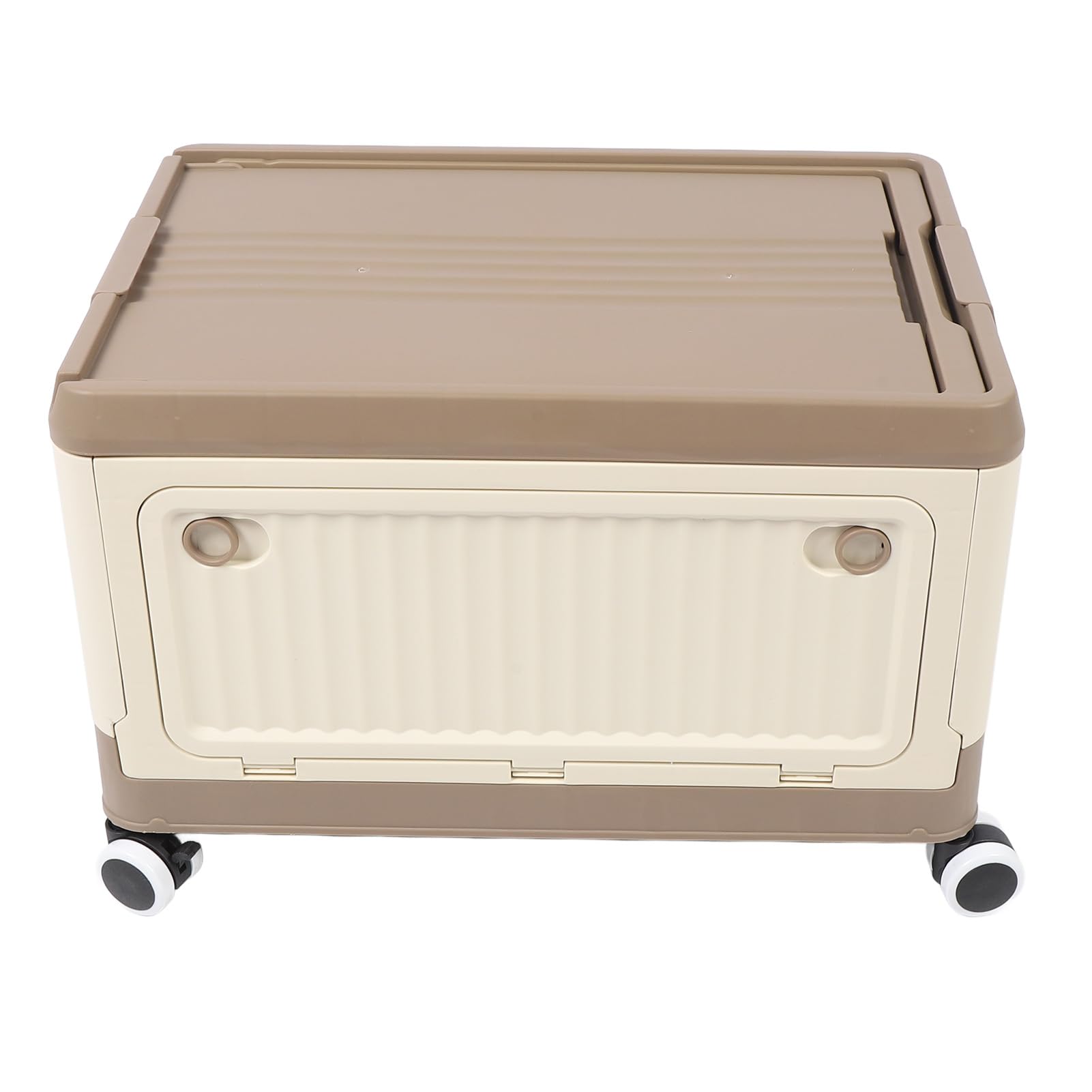 Stackable Plastic Storage Box with Lid - Large Organizer for Books, Toys, Office Supplies | Durable PP Utility Container for Home, Office & School Organization