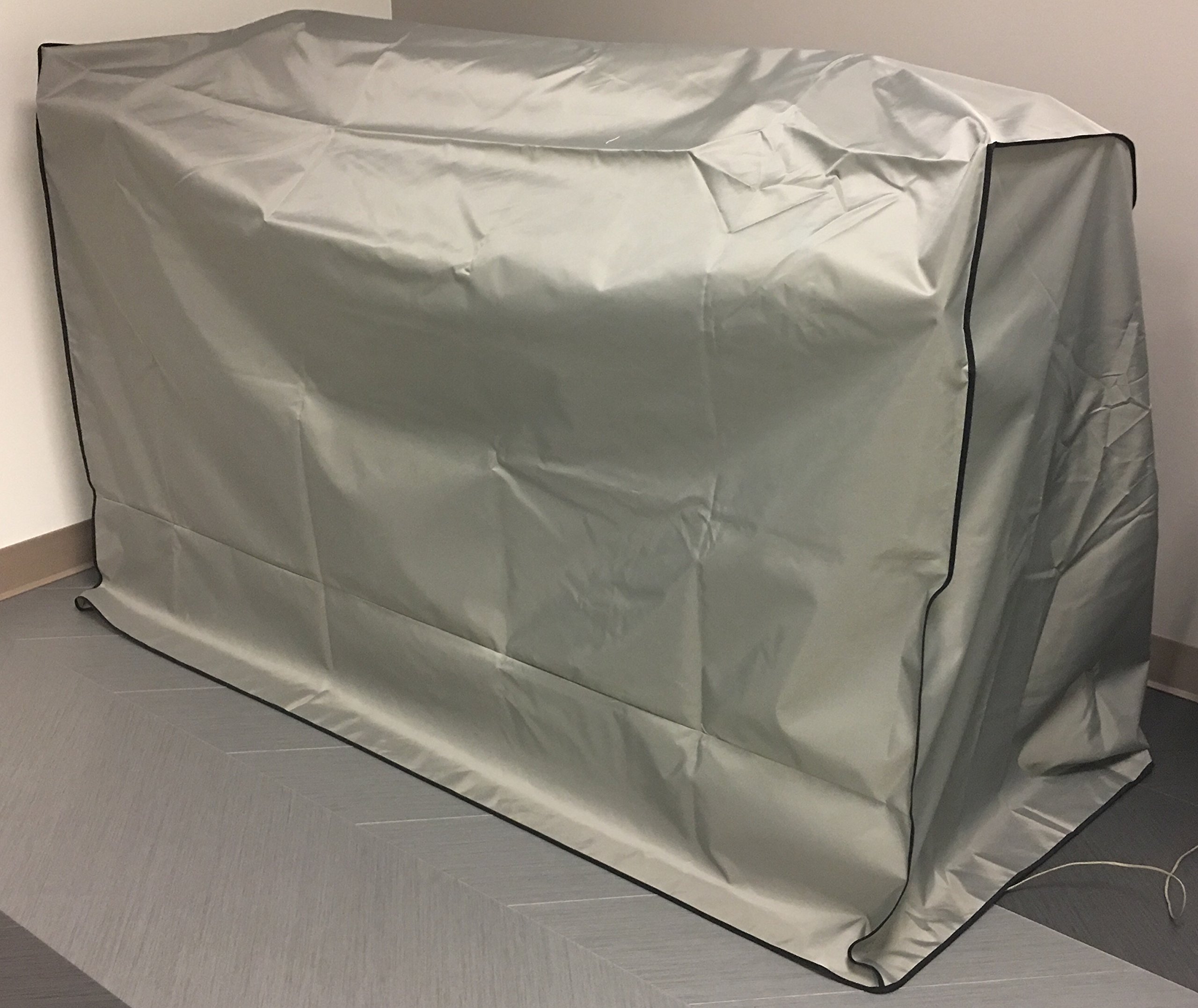 Comp Bind Technology Anti-Static Silver Nylon Dust Cover for HP DesignJet 800 42'' Printer, 66''W x 24''D x 43'H - Ideal for Office, Studio, and Workshop Protection