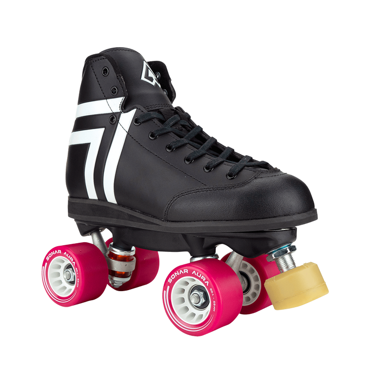 Skyhawk Indoor Skate Set for Kids & Adults - Adjustable Roller Skates with Comfortable Padding for Rinks, Gyms & Home Use