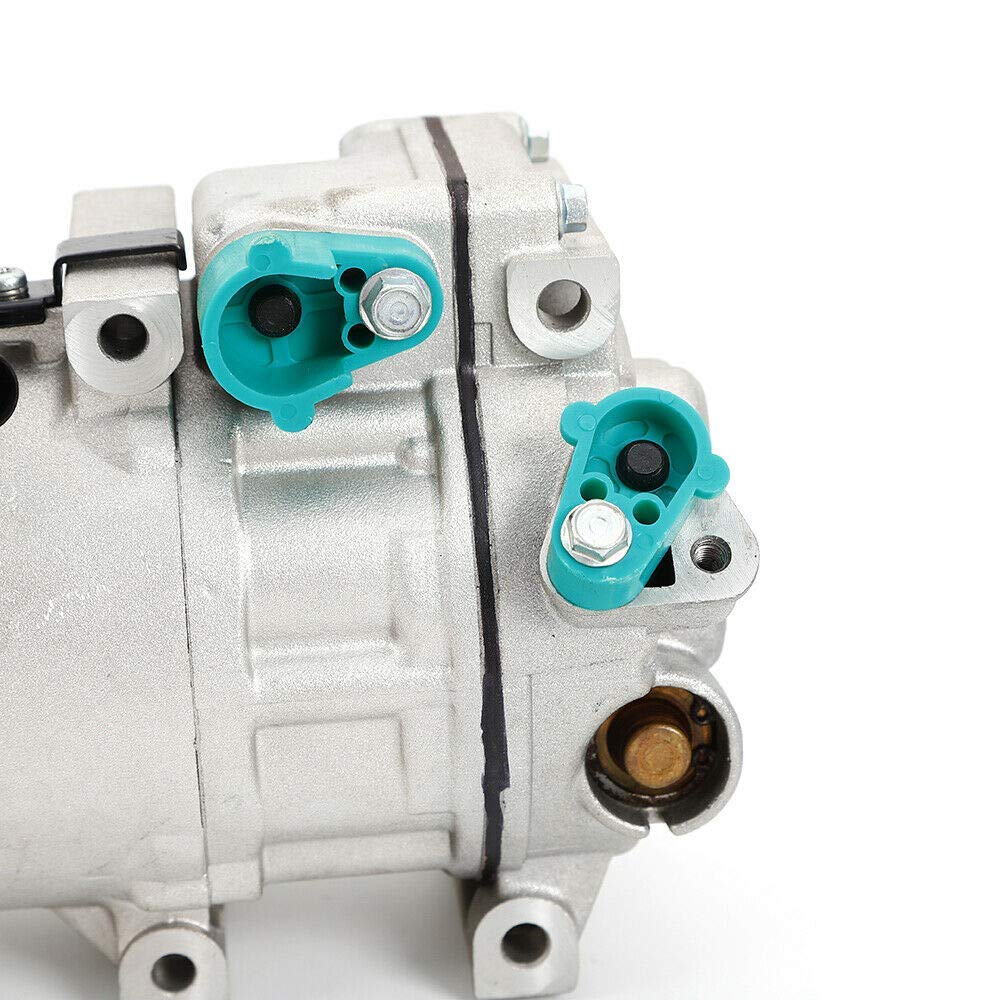 TBVECHI A/C Compressor & Clutch Kit Replacement for 2006-2011 Hyundai Azera, 2007-2012 Santa Fe, 2006-2008 Sonata - High Performance Auto Air Conditioning System Repair Part for Summer Cooling