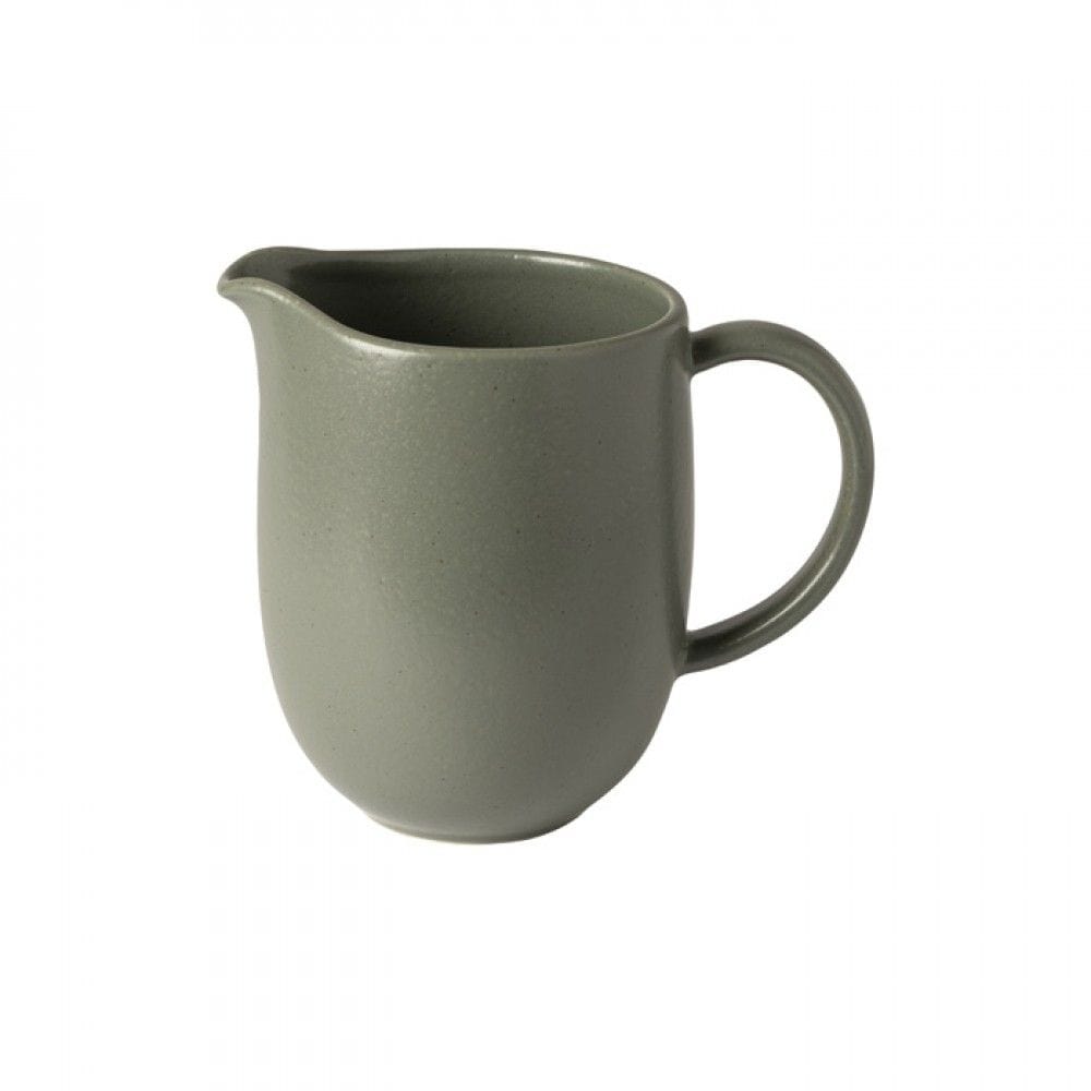 Casafina Pacifica Pitcher - 32oz Glass Water Pitcher with Lid & Spout - BPA Free, Dishwasher Safe - Perfect for Iced Tea, Lemonade & Cold Brew - Available in Multiple Colors