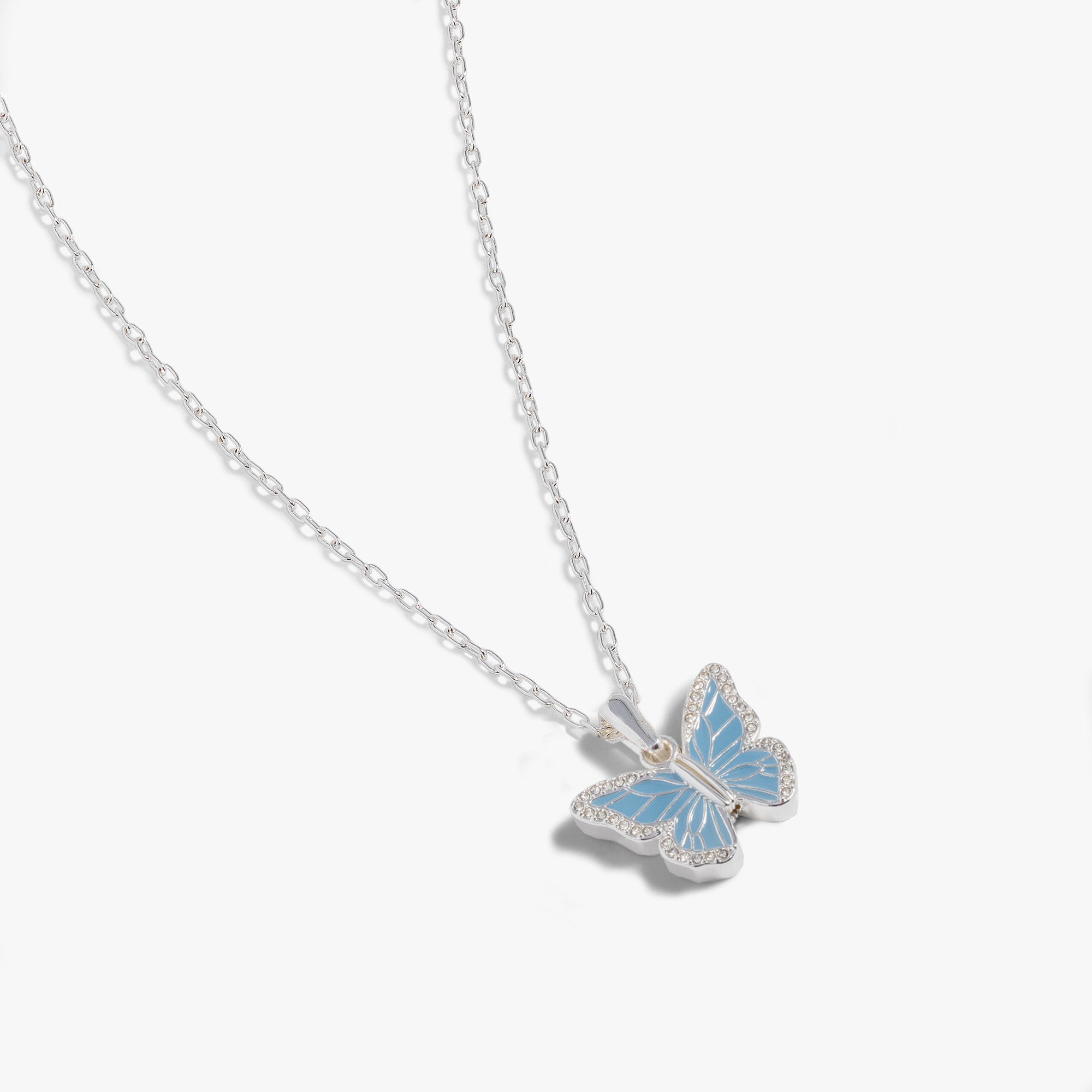 Butterfly Mantra Necklace for Women - Spiritual Jewelry with Inspirational Message - Perfect for Meditation, Yoga & Daily Wear