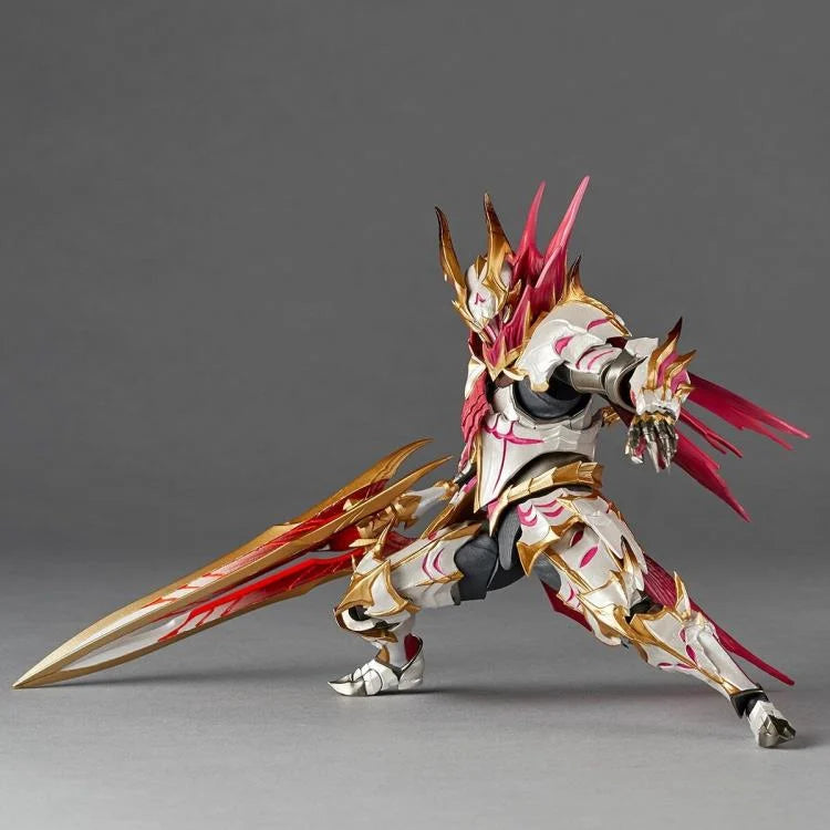 Amazing Yamaguchi Revoltech Complex Hunter Figure - Malzeno Armor Set | Monster Hunter Rise: Sunbreak Action Figure NR021 | Perfect for Collectors & Gaming Display