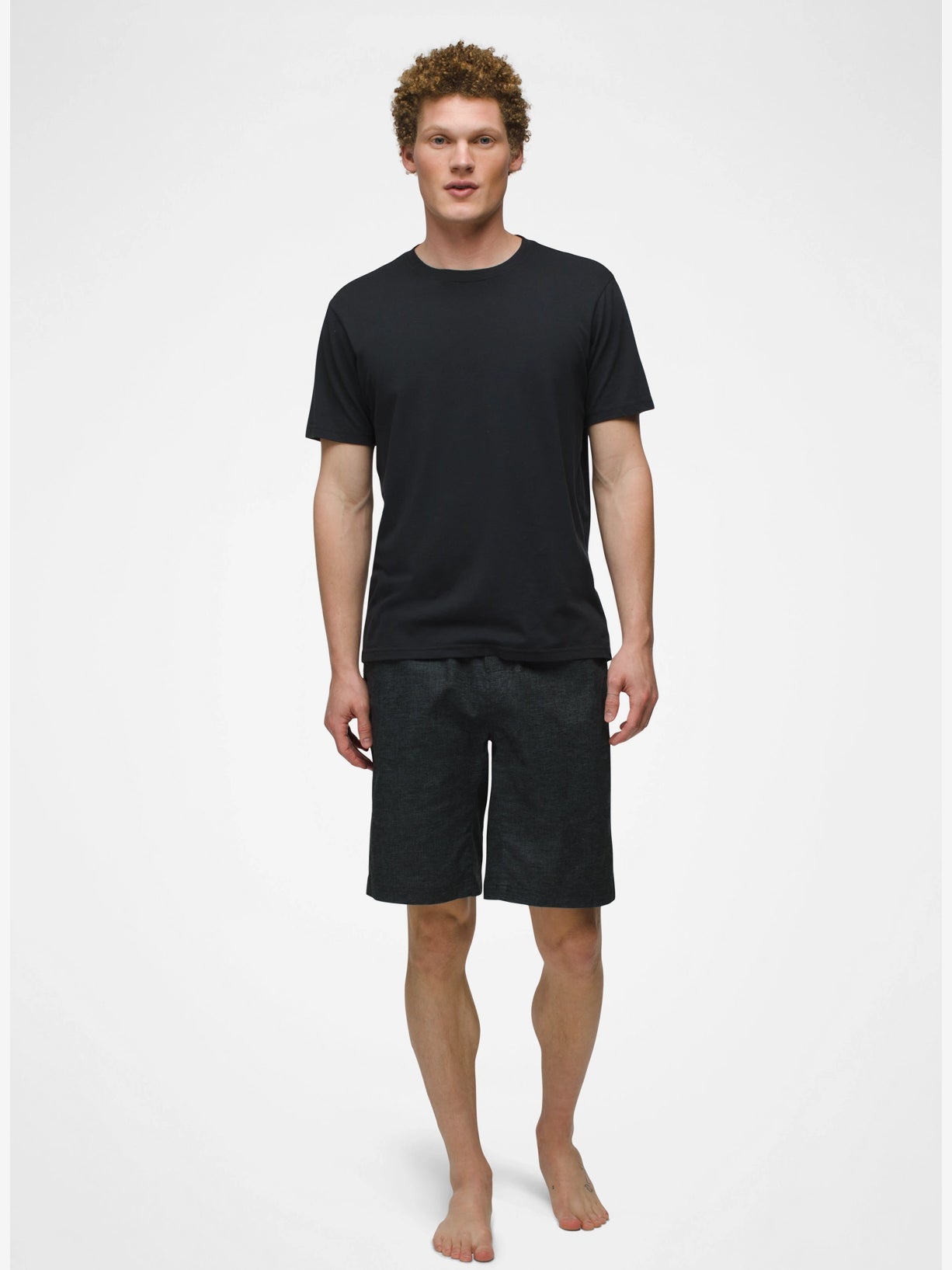 PrAna Vaha Short - Men's Active Shorts in Black for Running, Hiking & Outdoor Adventures