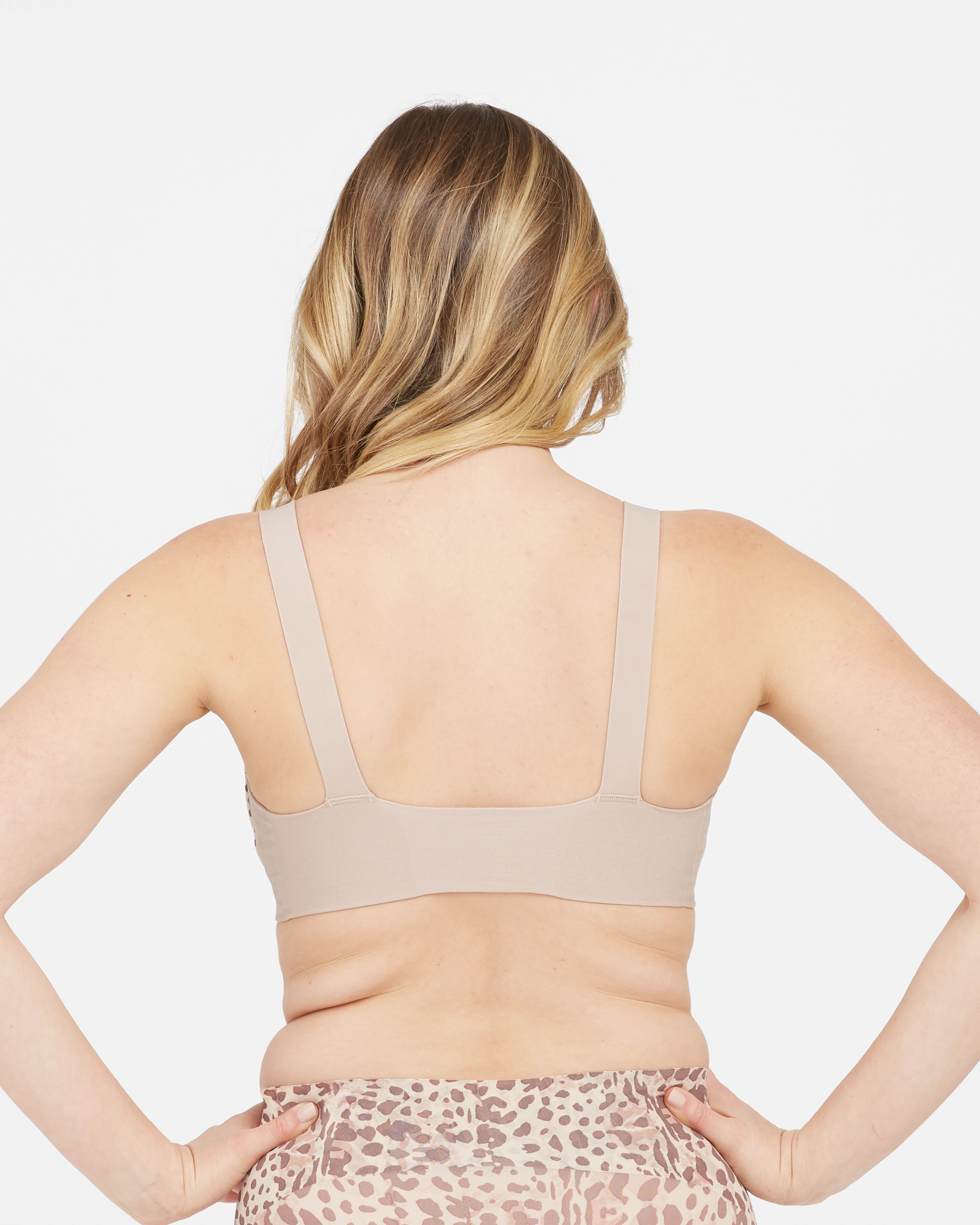 SPANX Smooth Comfort Lightly Lined Bralette - Wireless Support for Everyday Wear, Yoga & Lounge