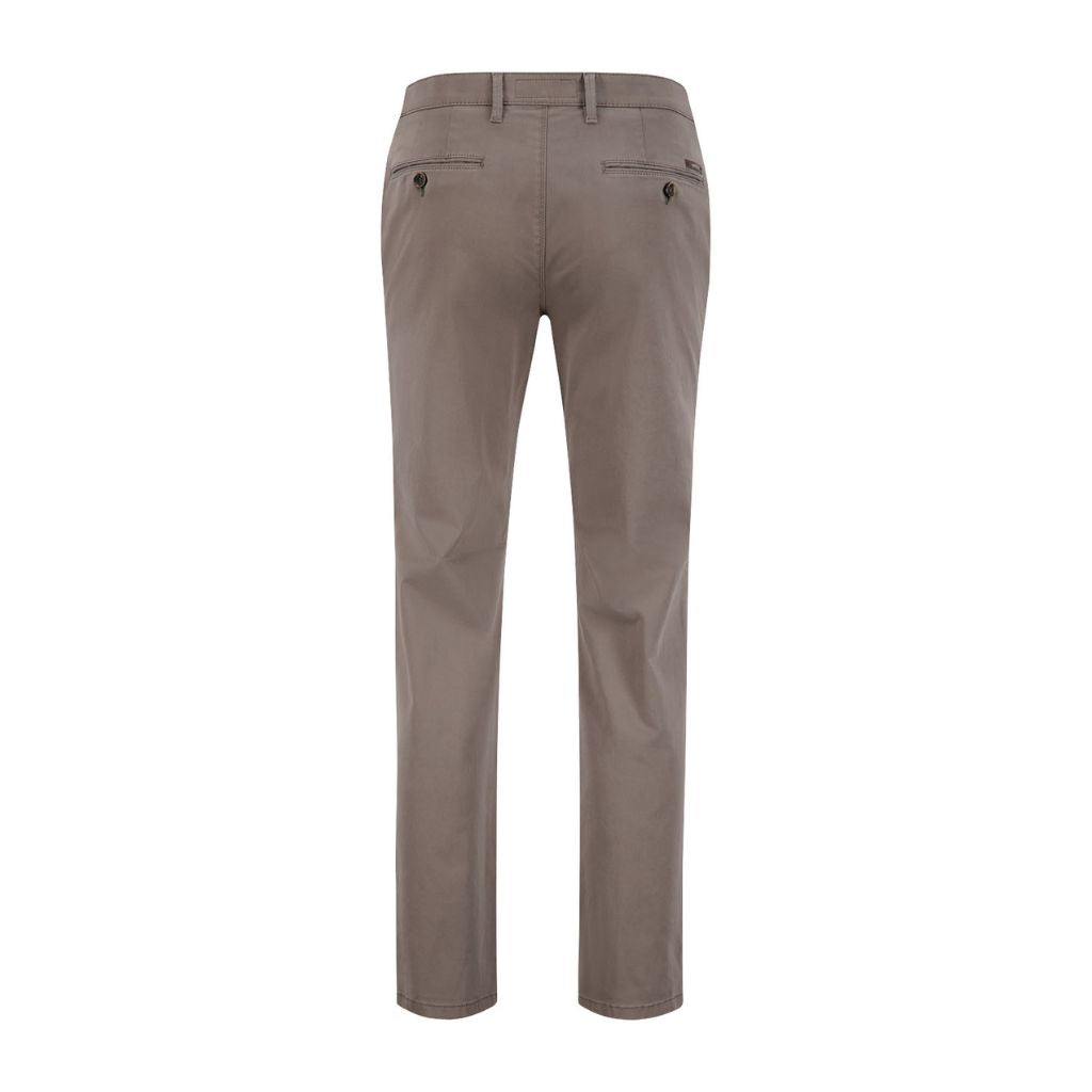 GARDEUR Benito Modern Chino Pants for Men - Classic Grey Casual Trousers | Comfortable & Stylish for Office, Travel & Everyday Wear