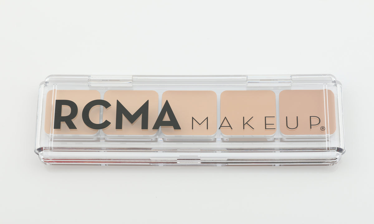 RCMA Makeup 5-Piece Essential Palette Set - Professional Cream Foundation & Concealer Kit for Flawless Coverage | Perfect for Bridal, Photography & HD Makeup Looks