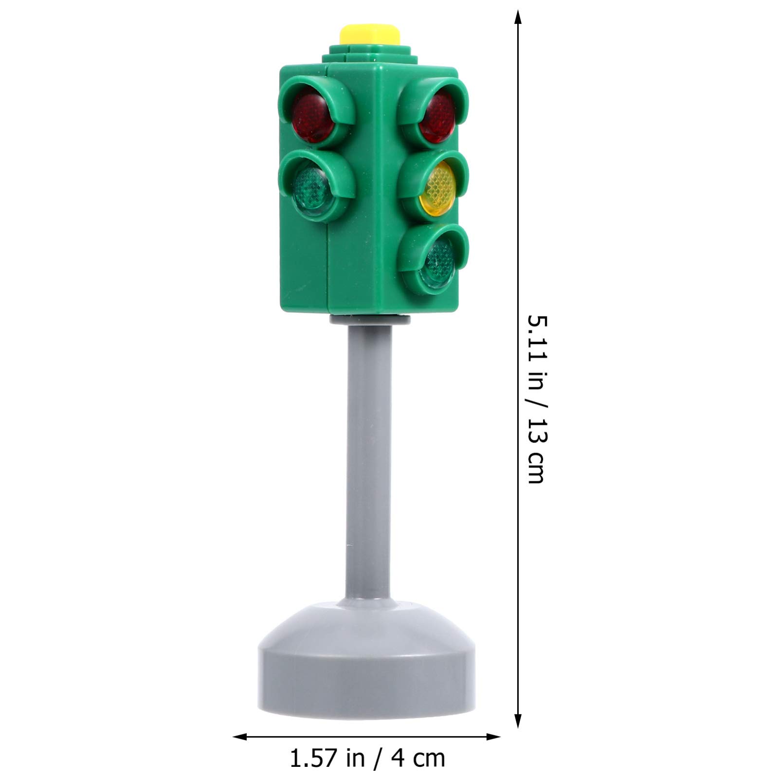 TOYANDONA Traffic Signs Toy Set - Multicolored Road Light, Stop Safety Traffic Maker, Crosswalk Signal Toy for Kids - Perfect for Birthday Gifts, Educational Play & Road Safety Learning Scenarios