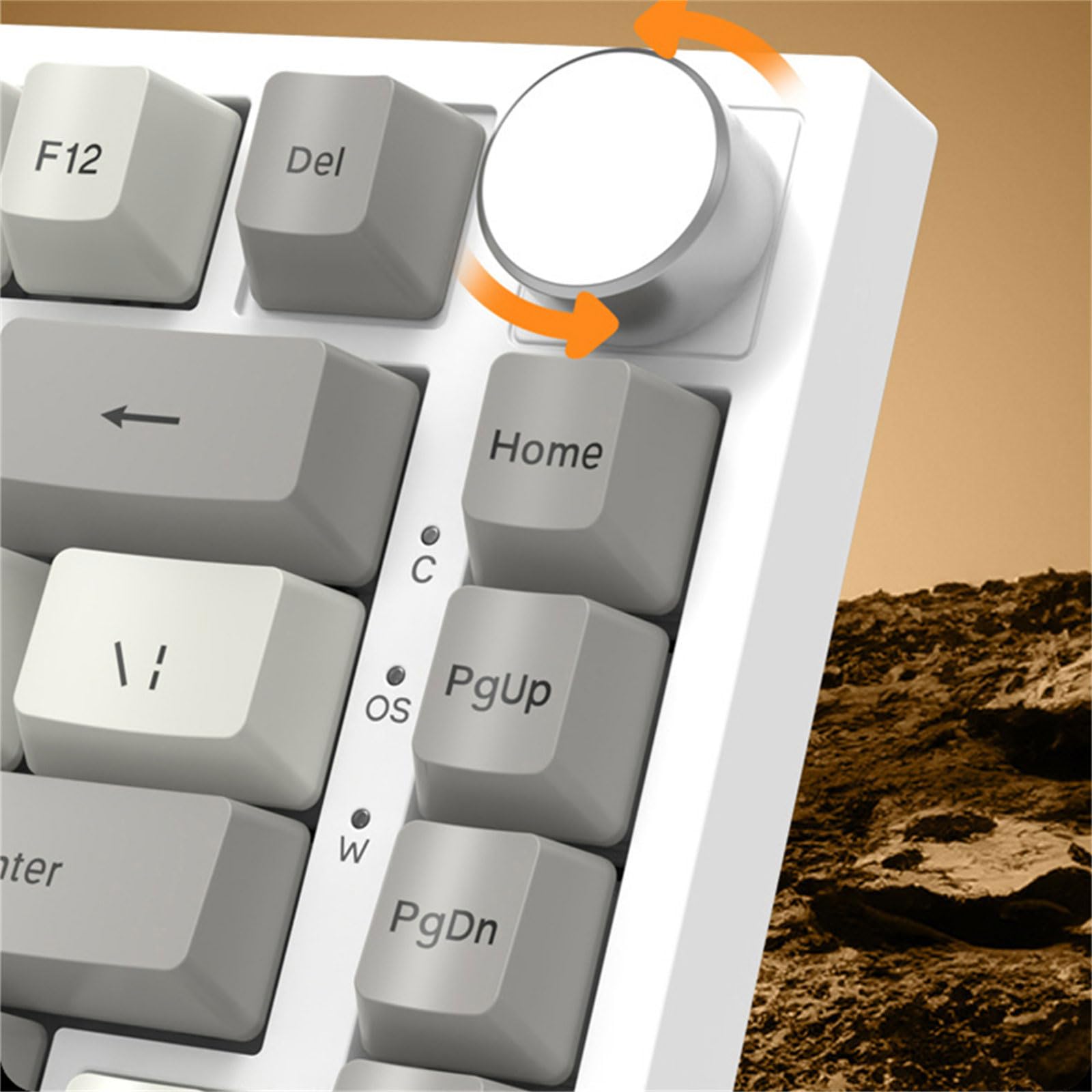 Xbiez 82-Key RGB Backlit Mechanical Gaming Keyboard - Programmable, Lightweight & Compact Wired Keyboard for PC, Laptop, Office - Perfect for Gaming, Typing & Workspace Efficiency