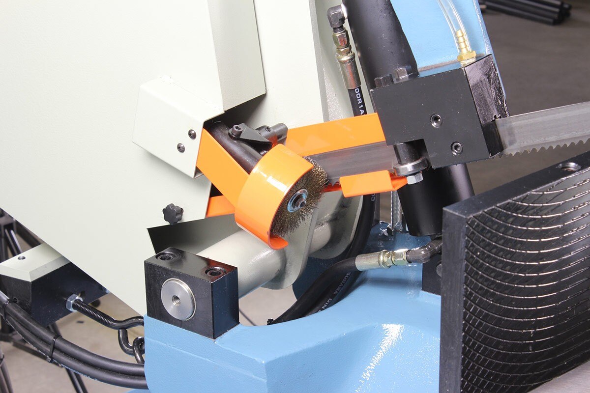 Baileigh Industrial BA9 1001292 Dual Mitering Band Saw BS-20M DM - Heavy Duty Metal Cutting Band Saw for Woodworking & Metal Fabrication - Perfect for Workshops, Construction Sites & DIY Projects