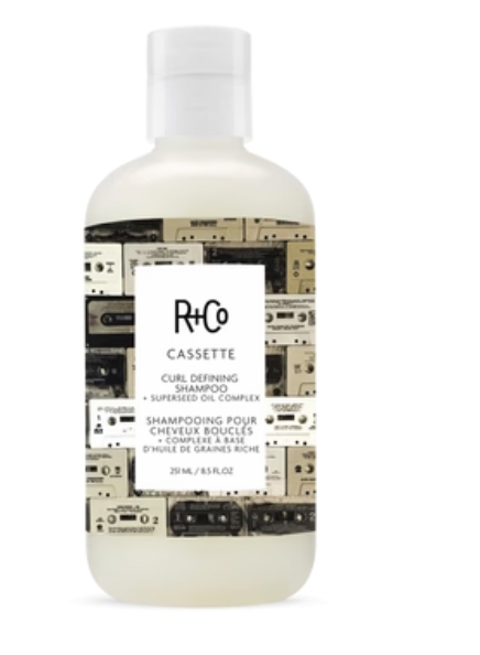 R+Co Cassette Curl Defining Shampoo for Curly Hair - Sulfate Free & Hydrating Shampoo for Defined Curls & Waves - Perfect for Daily Curl Care & Enhancing Natural Texture