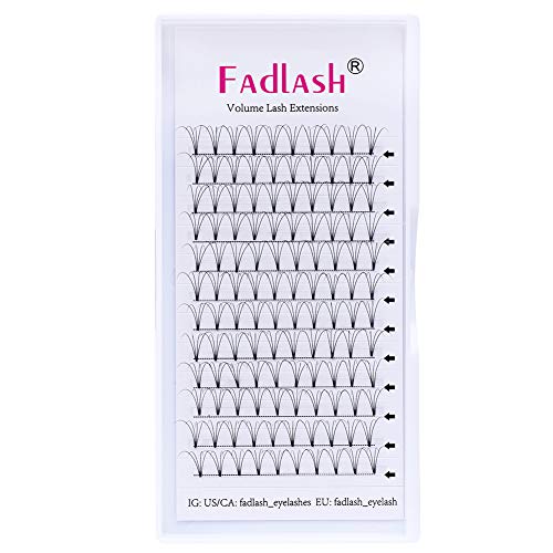 3D to 20D Pointy Tip Premade Eyelash Extensions - 4D-0.07C 16mm Volume Lashes with Thin Base for Natural & Dramatic Look | Perfect for Weddings, Parties & Daily Wear