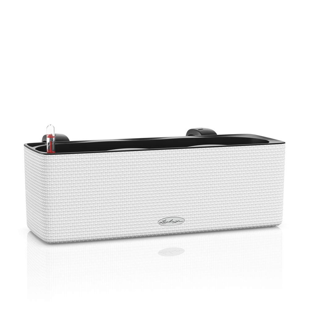 Lechuza 13680 Cube Color Triple Self-Watering Planter - 16