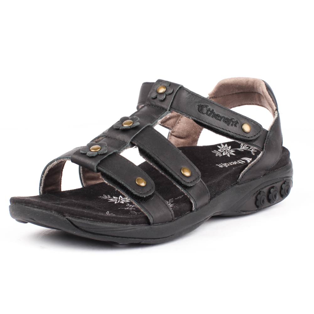 Claire Women's Adjustable Leather Gladiator Sandals - Stylish Summer Casual & Outdoor Walking Shoes for Women