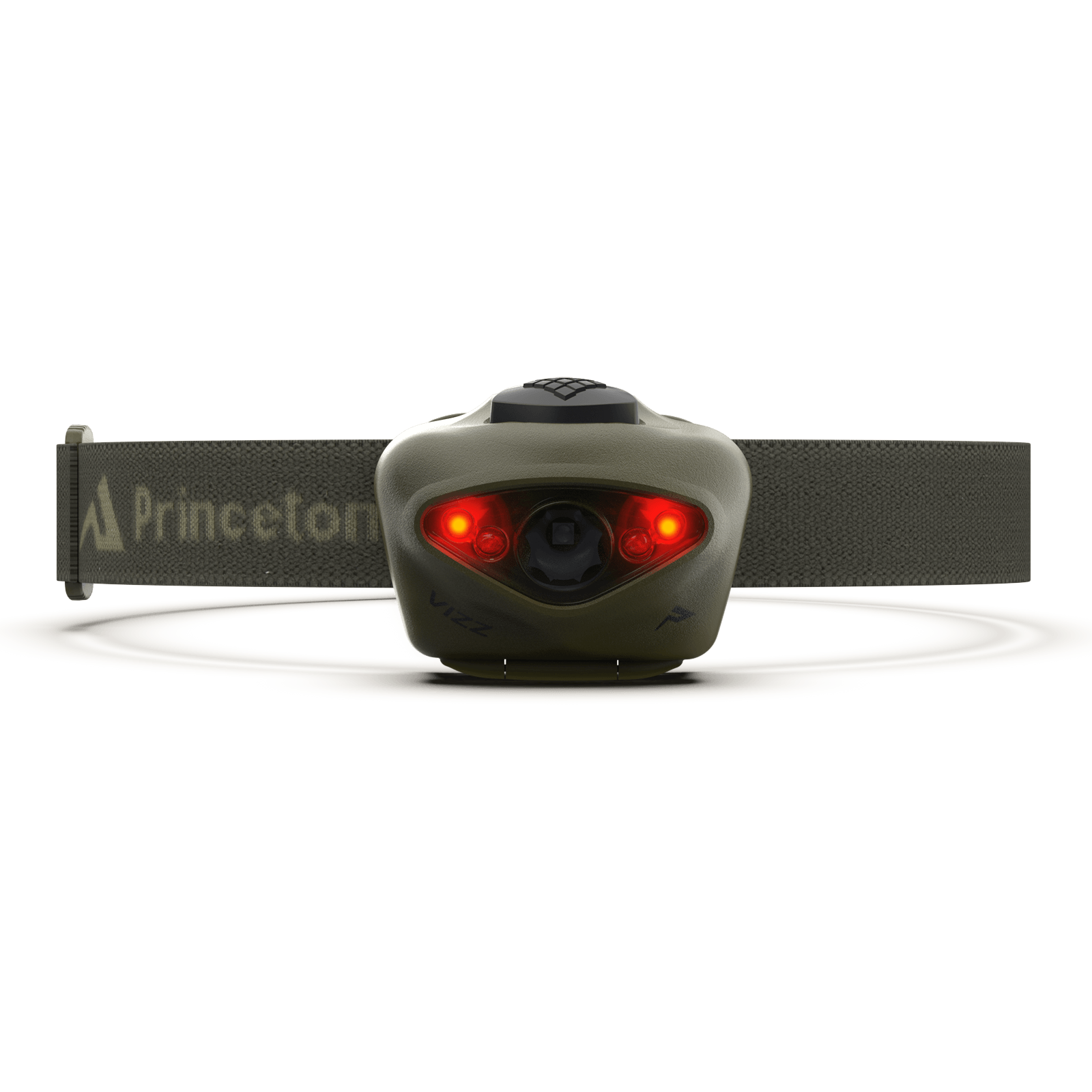 Princeton Tec Vizz 550 RGB Headlamp - 550 Lumens Ultra Bright LED Light with 33 Hours Runtime - Perfect for Camping, Hiking, Running & Outdoor Adventures