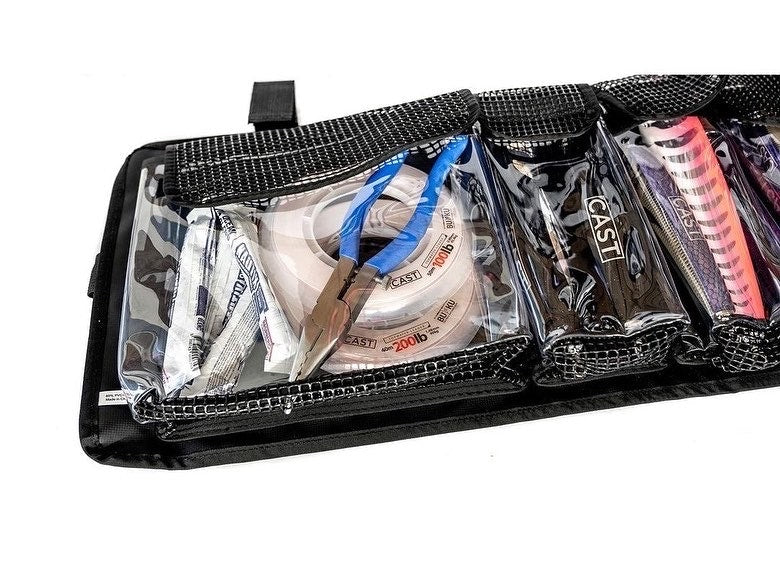 Premium Cast Pops & Sticks Bag - Durable Fishing Tackle Storage for Bass, Trout, and Saltwater Fishing - Perfect for Boat, Kayak, and Shore Fishing Adventures