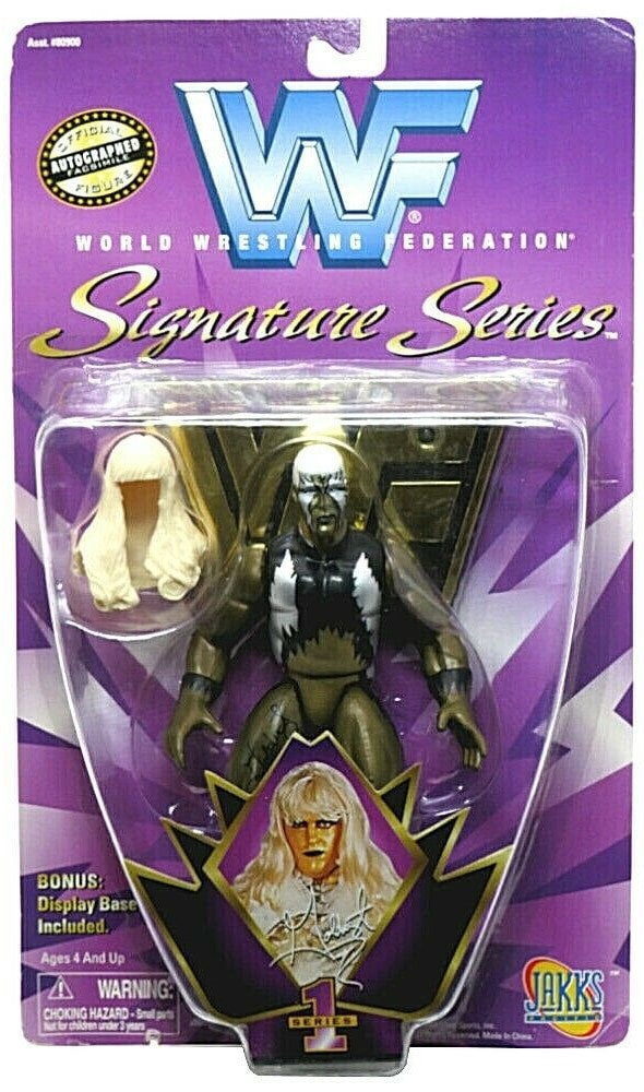 1997 WWF Jakks Pacific Signature Series 1 Goldust Action Figure - Vintage Wrestling Collectible Toy for Fans & Display