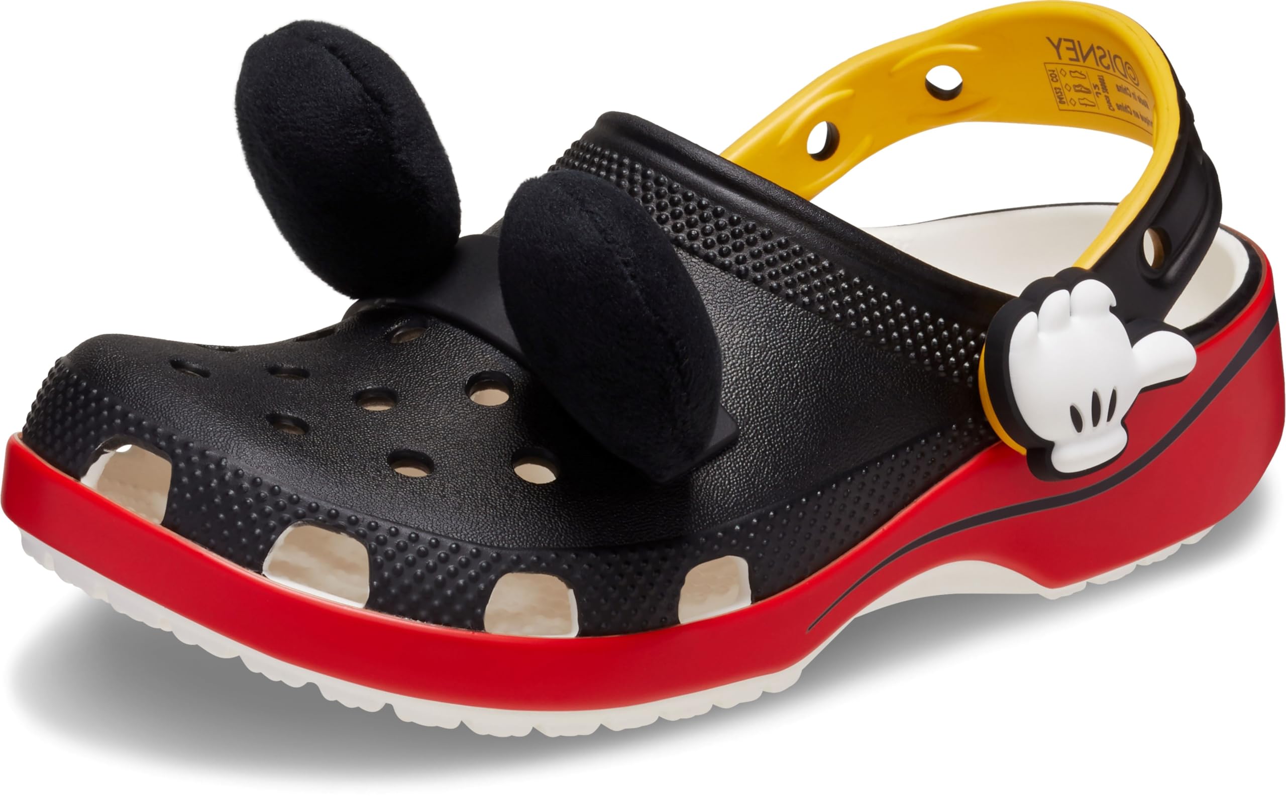 Crocs Unisex Kids Disney Mickey & Minnie Mouse Clogs - Lightweight Comfortable Water Shoes for Boys & Girls - Perfect for Beach, Pool, and Summer Play