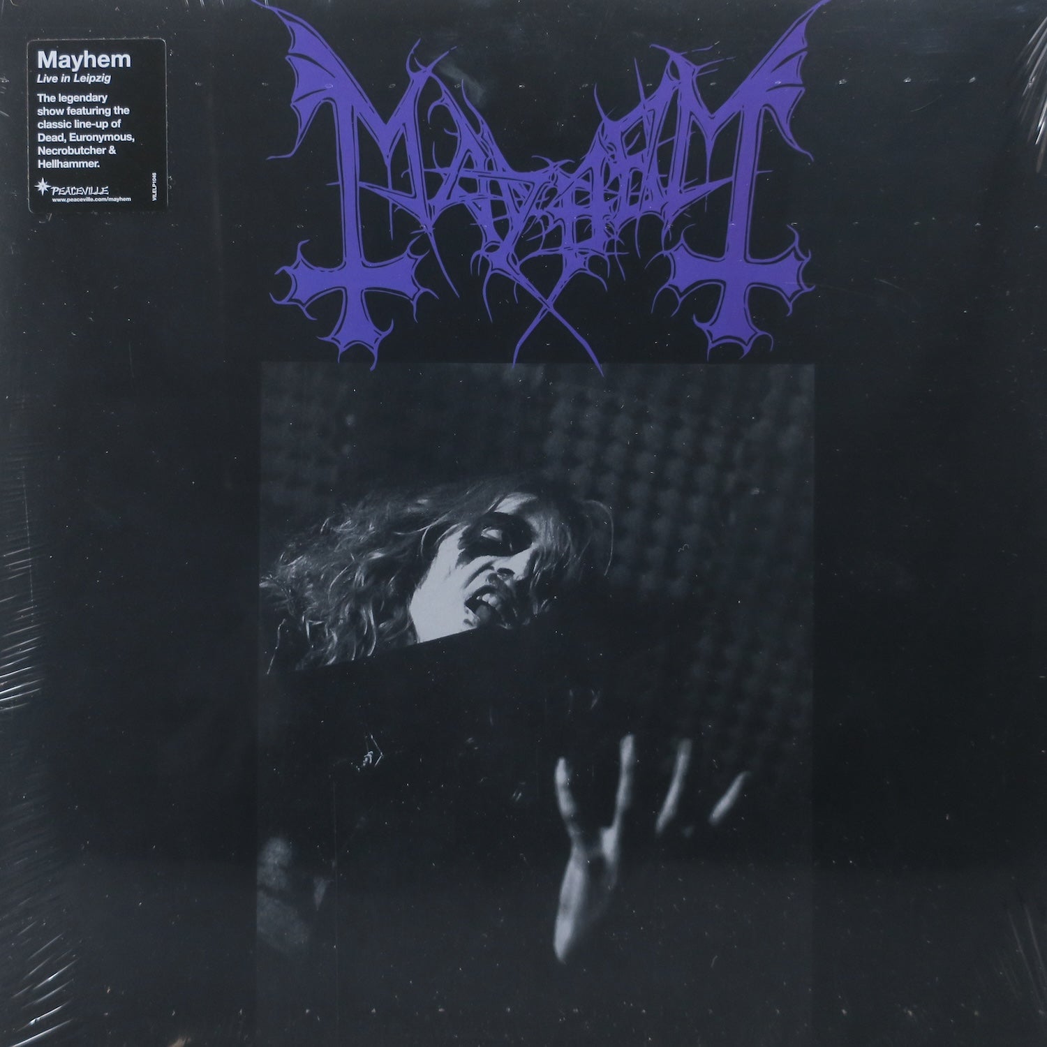 MAYHEM 'Live In Leipzig' 180g Vinyl LP - Limited Edition Black Metal Album (1993) - Perfect for Record Collectors & Extreme Metal Fans