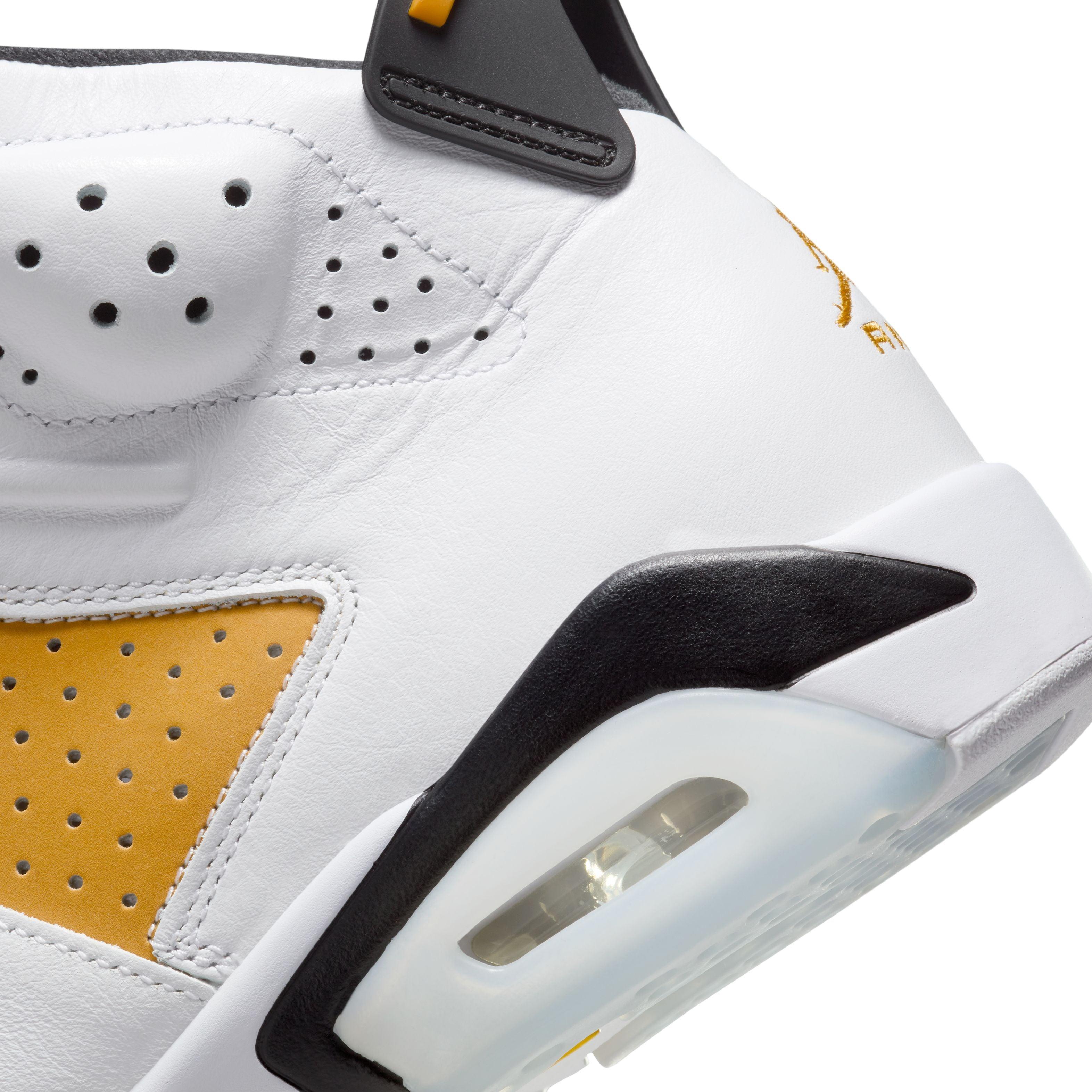 Air Jordan 6 Retro 'Yellow Ochre' Men's Basketball Shoes - Limited Edition Sneakers for Streetwear & Casual Outfits | Perfect for Sports, Fashion & Collecting