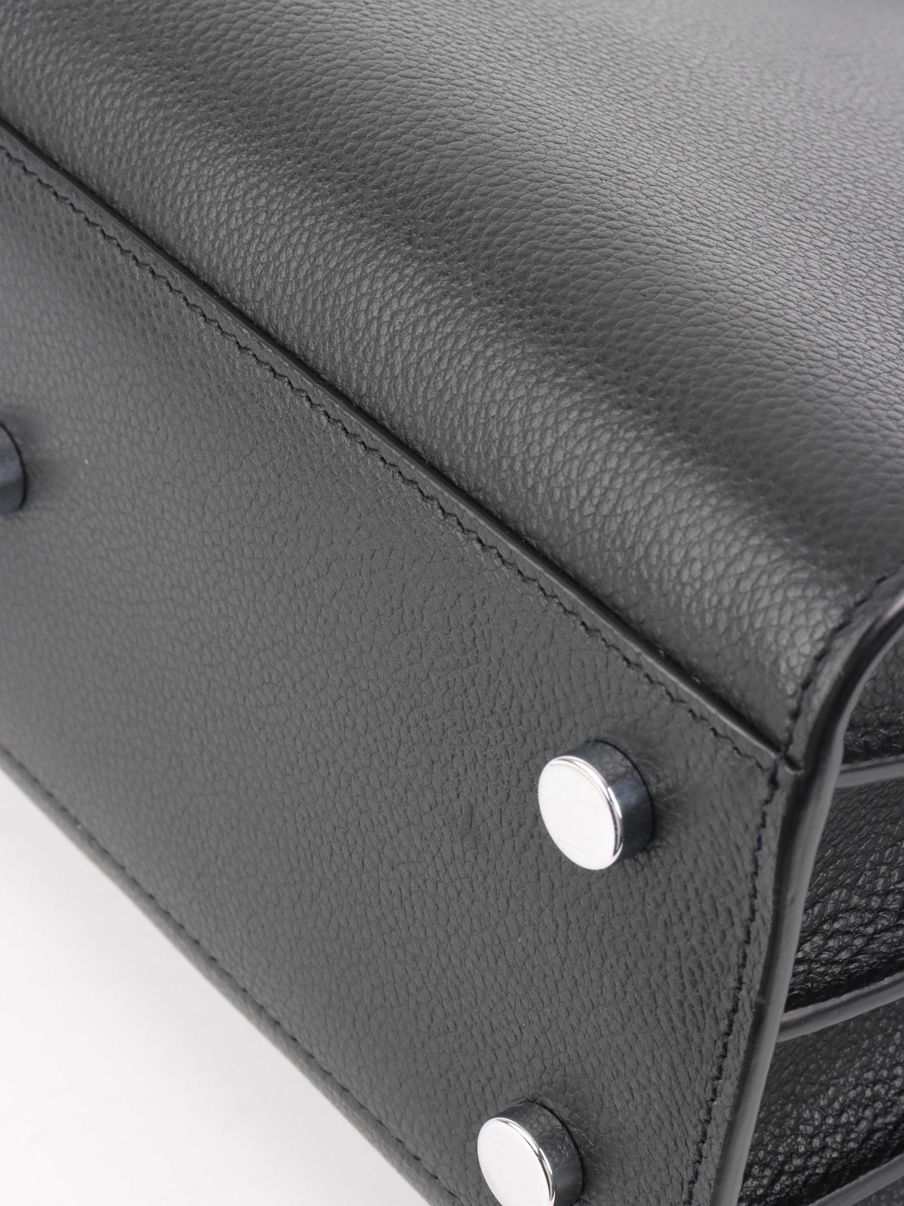 Saint Laurent Black Nano Sac De Jour Handbag - Luxury Leather Tote Bag for Women | Perfect for Work, Travel & Everyday Use