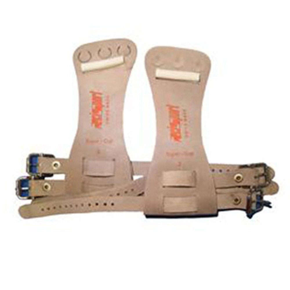 Reisport Double Buckle Grips for High Bar - Premium Gymnastics Hand Grips for Training & Competition - Ideal for Gymnasts & CrossFit Athletes