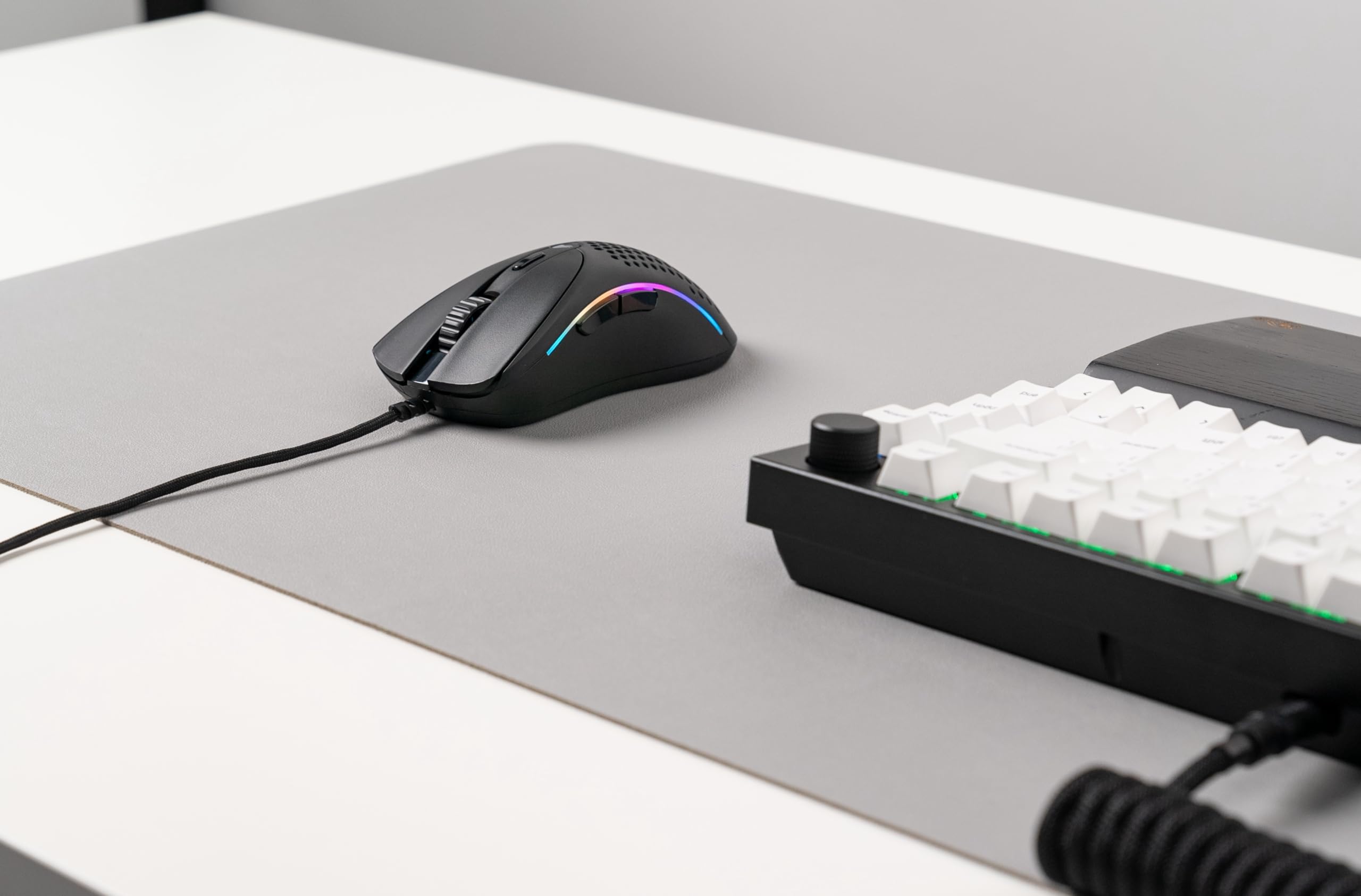 Glorious Model D 2 Wired Gaming Mouse - Ultra-Light 58g, 26K Optical Sensor, 6 Programmable Buttons, 80M Clicks - Ergonomic Design for FPS, MMO, MOBA - Perfect for Competitive Gaming & Esports (Black)