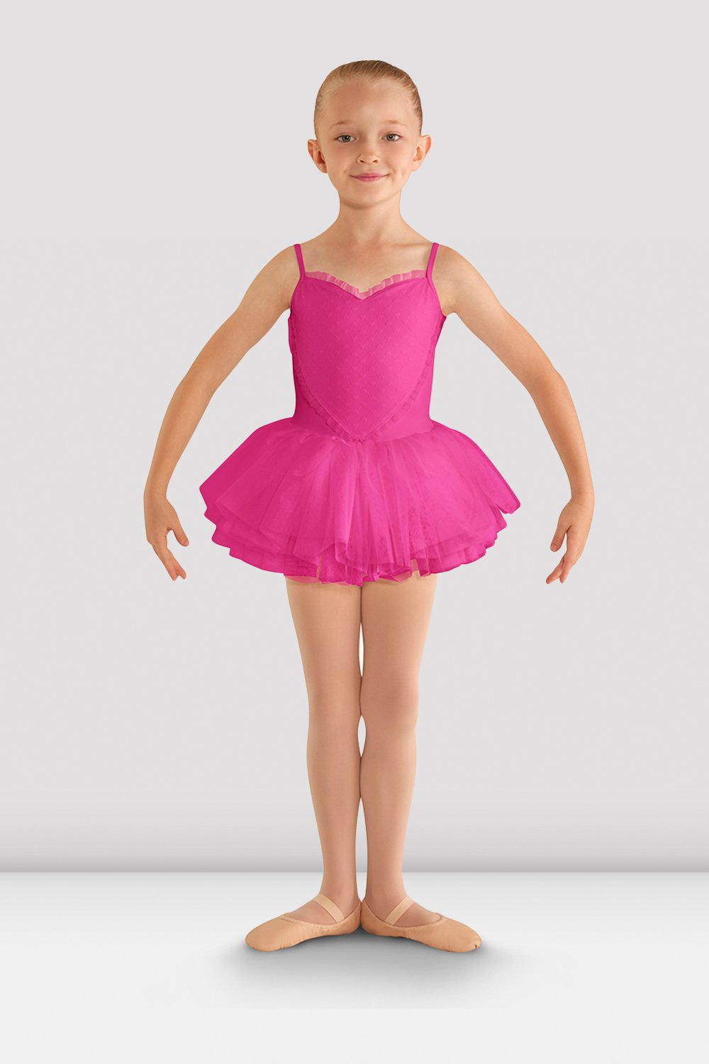 Valentine's Day Tutu Leotard for Girls - Sparkly Ballet Dance Outfit for Kids, Perfect for Valentine's Dance Recitals & Photo Shoots