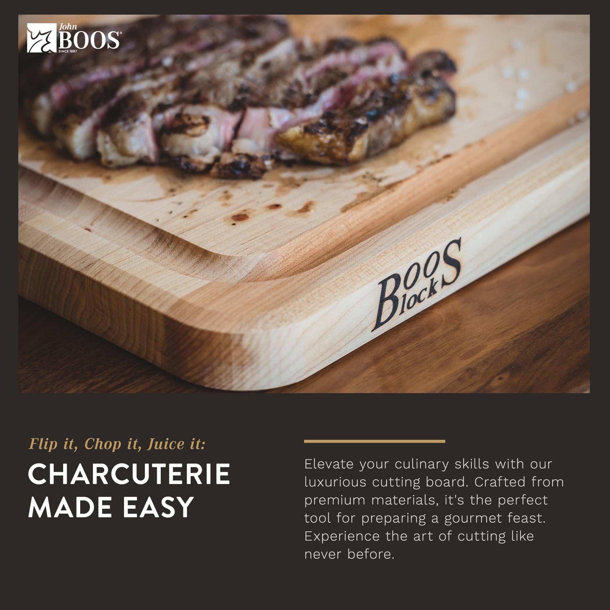 Premium John Boos Maple Wood Cutting Board - 20