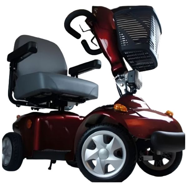 FreeRider USA FR168 4S II Heavy Duty 4 Wheel Mobility Scooter for Adults - 500 lb Weight Capacity, All-Terrain Electric Scooter for Seniors & Disabled (Perfect for Outdoor Use, Shopping Malls & Travel)