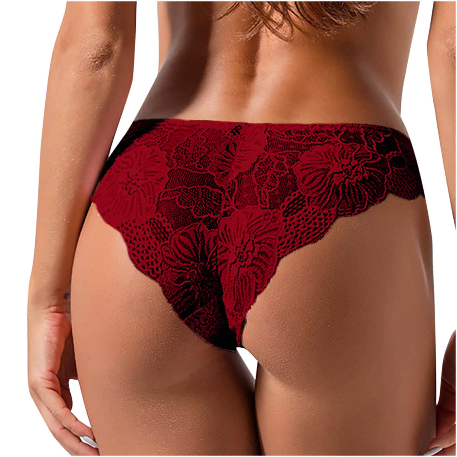 Sexy Lace Chemise & Mesh Lingerie Set for Women - Cute Bowknot Design Crochet Full Lace Panties Low Waist Briefs - Perfect for Valentine's Day, Honeymoon & Romantic Nights