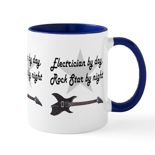 White/Navy Inside - ELECTRICIAN Mug