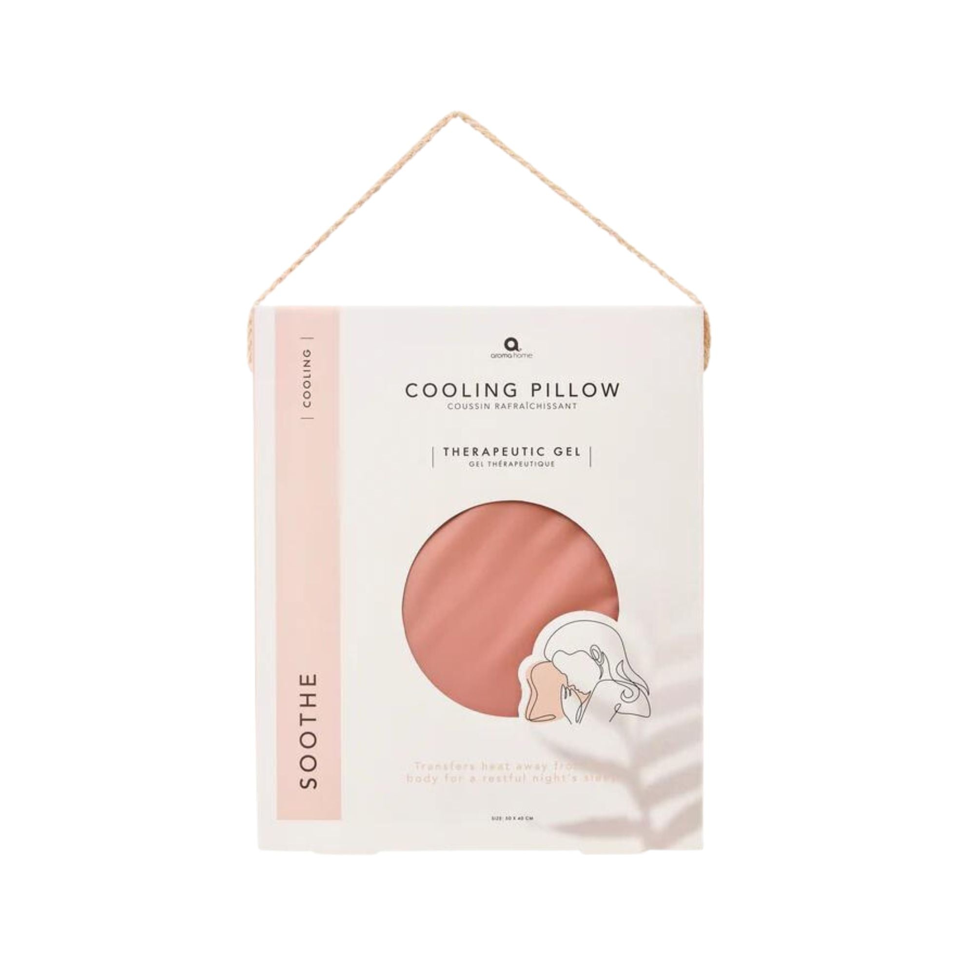 Cooling Gel Memory Foam Pillow for Neck Pain Relief - Soft & Supportive Pink Pillow for Side, Back & Stomach Sleepers - Perfect for Hot Sleepers & Night Sweats