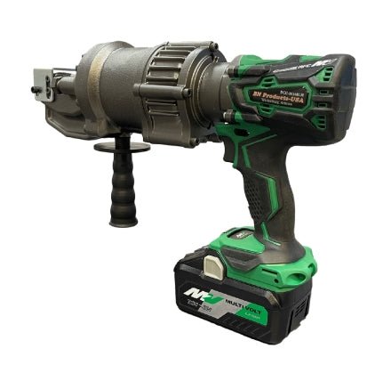 36V Cordless Rebar Cutter - Heavy Duty Battery Powered Steel Bar Cutting Tool for Construction and DIY Projects