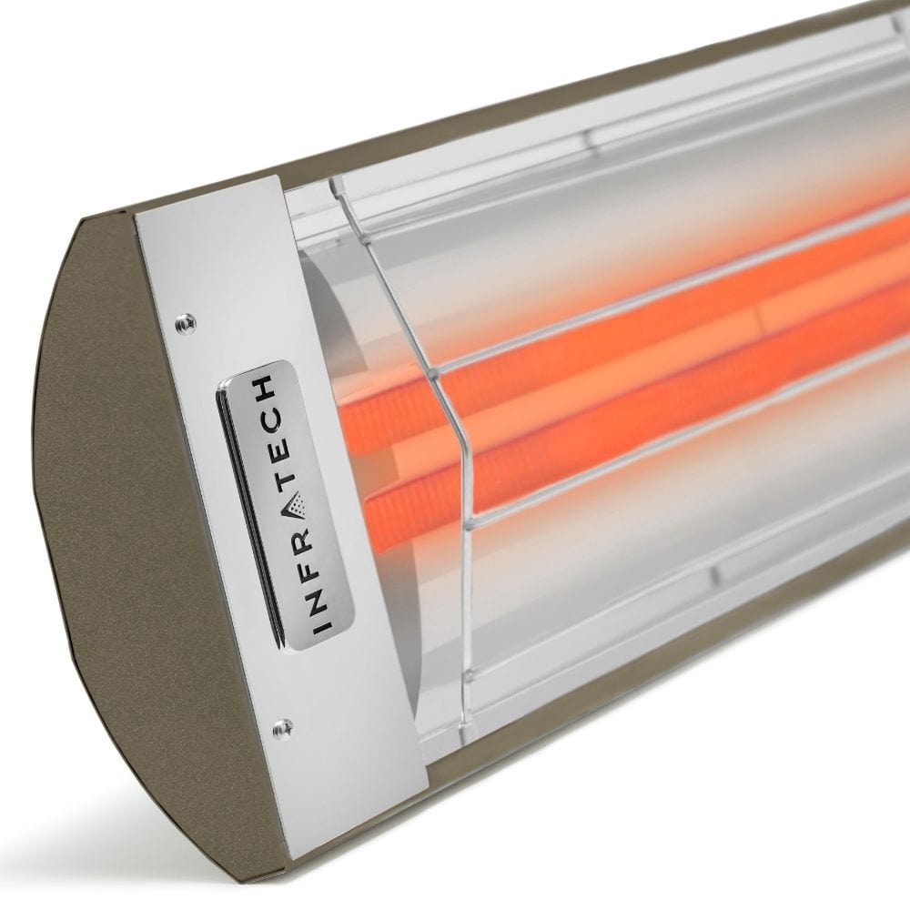 Infratech CD Series 39 Inch 4000W Dual Element Infrared Electric Heater with On/Off Switch - Perfect for Patio, Garage & Outdoor Heating