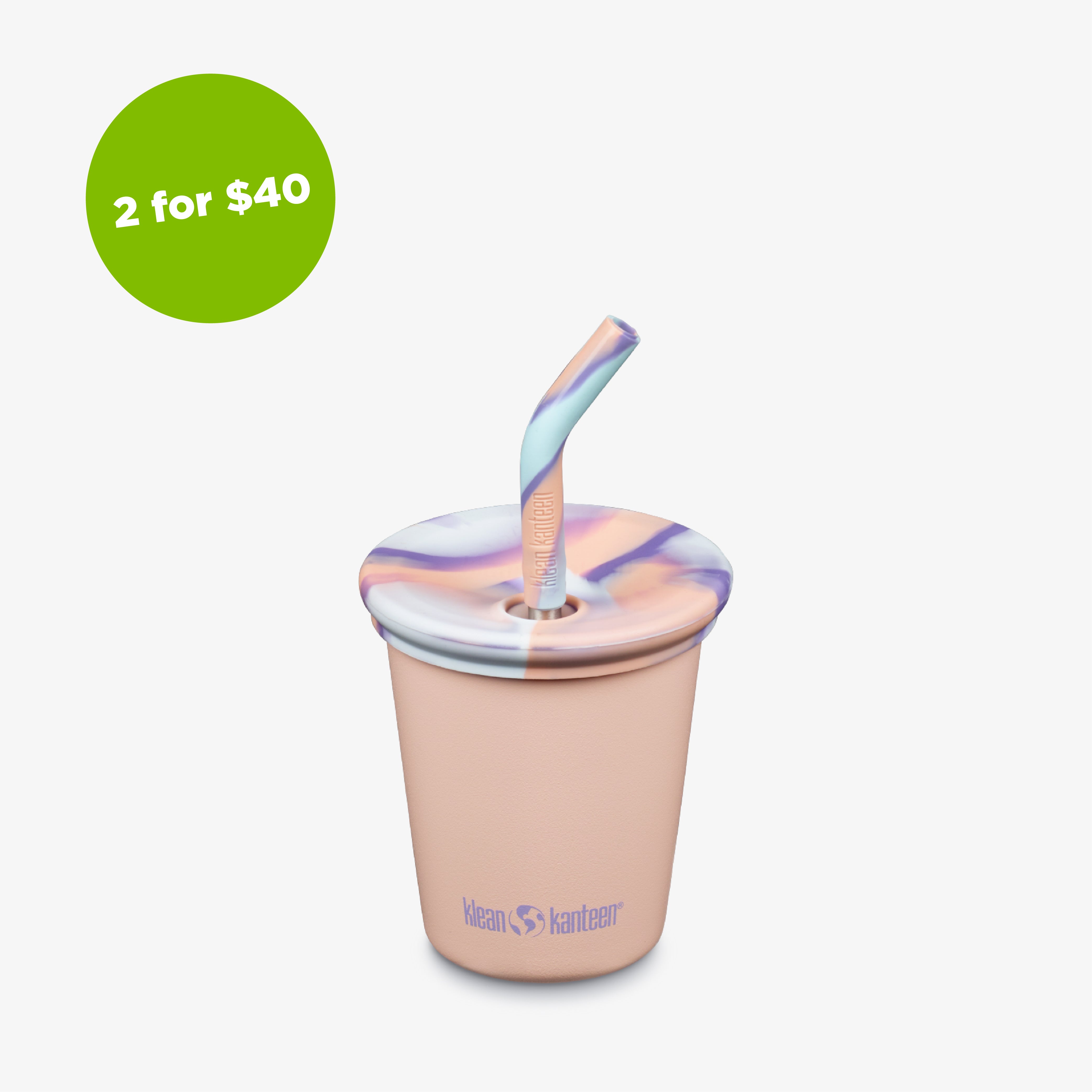 10oz (295ml) Kids' Insulated Stainless Steel Cup with Straw Lid - Leakproof & Durable for School, Travel, and Outdoor Activities