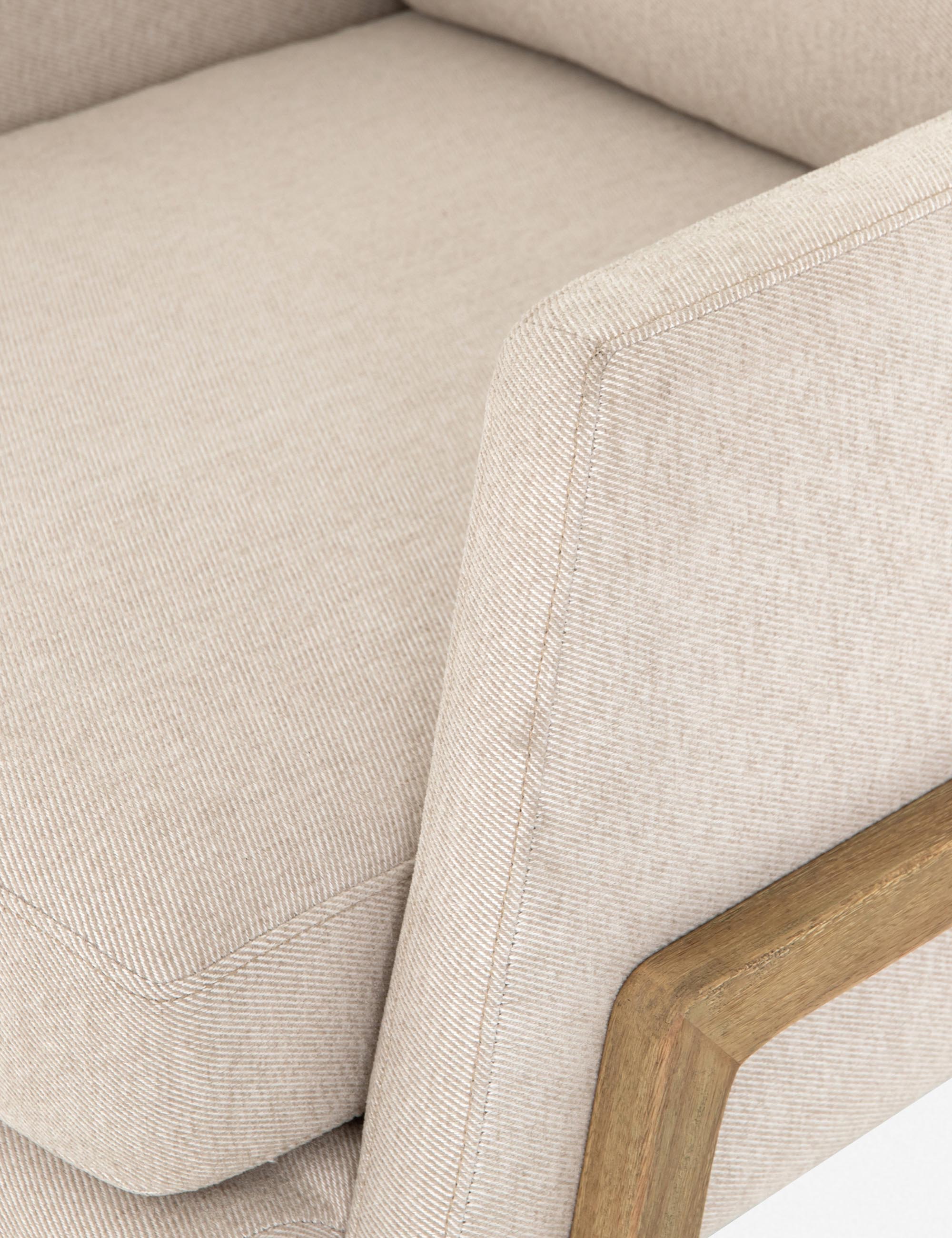 Afton Accent Chair - Modern Upholstered Lounge Chair for Living Room, Bedroom & Office - Stylish Comfortable Reading Chair with Padded Seat & Backrest - Perfect for Relaxing, Reading & Decorating Your Home