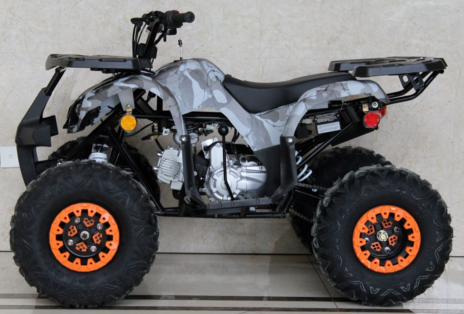 2022 Venom Grizzly 125cc Automatic ATV for Adults & Teens - Off-Road Adventure, Trail Riding & Farm Work