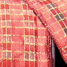 The Ribbon People Red Check Abby French Lame Wired Edge Craft Ribbon - 1.5 Inch x 27 Yards for Gift Wrapping, DIY Crafts, Wedding Decorations & Holiday Bows