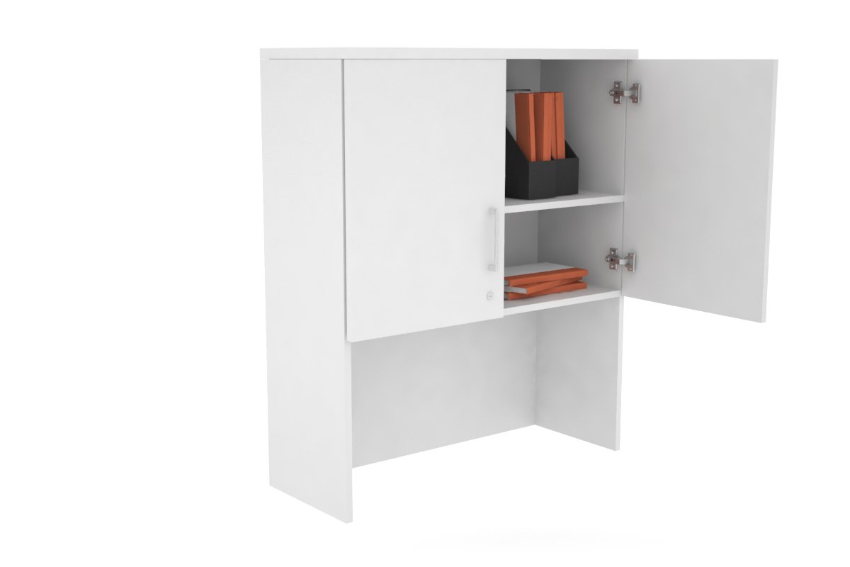 Open Hutch with Shelves and Small Doors - 31.5