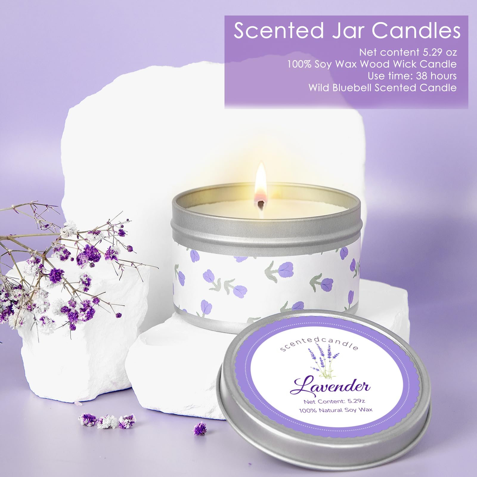 9-Piece Relaxing Spa Gift Basket Set for Women - Unique Birthday, Valentine's Day, Friendship Gifts for Her, Mom, Sister, Wife, Coworker & Teacher - Perfect for Self-Care, Pampering & Special Occasions