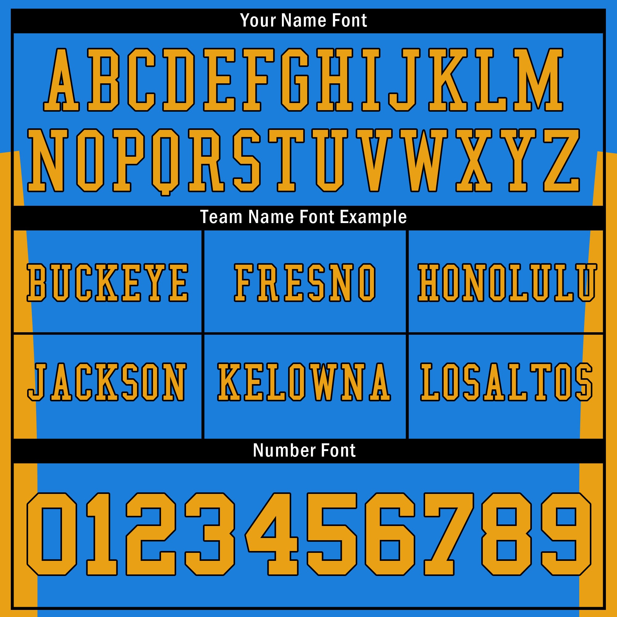 Custom Blue & Yellow Striped Sleeves Personalized Authentic Football Jersey FBJ02 D06053 - Perfect for Game Day, Team Sports & Fan Collections