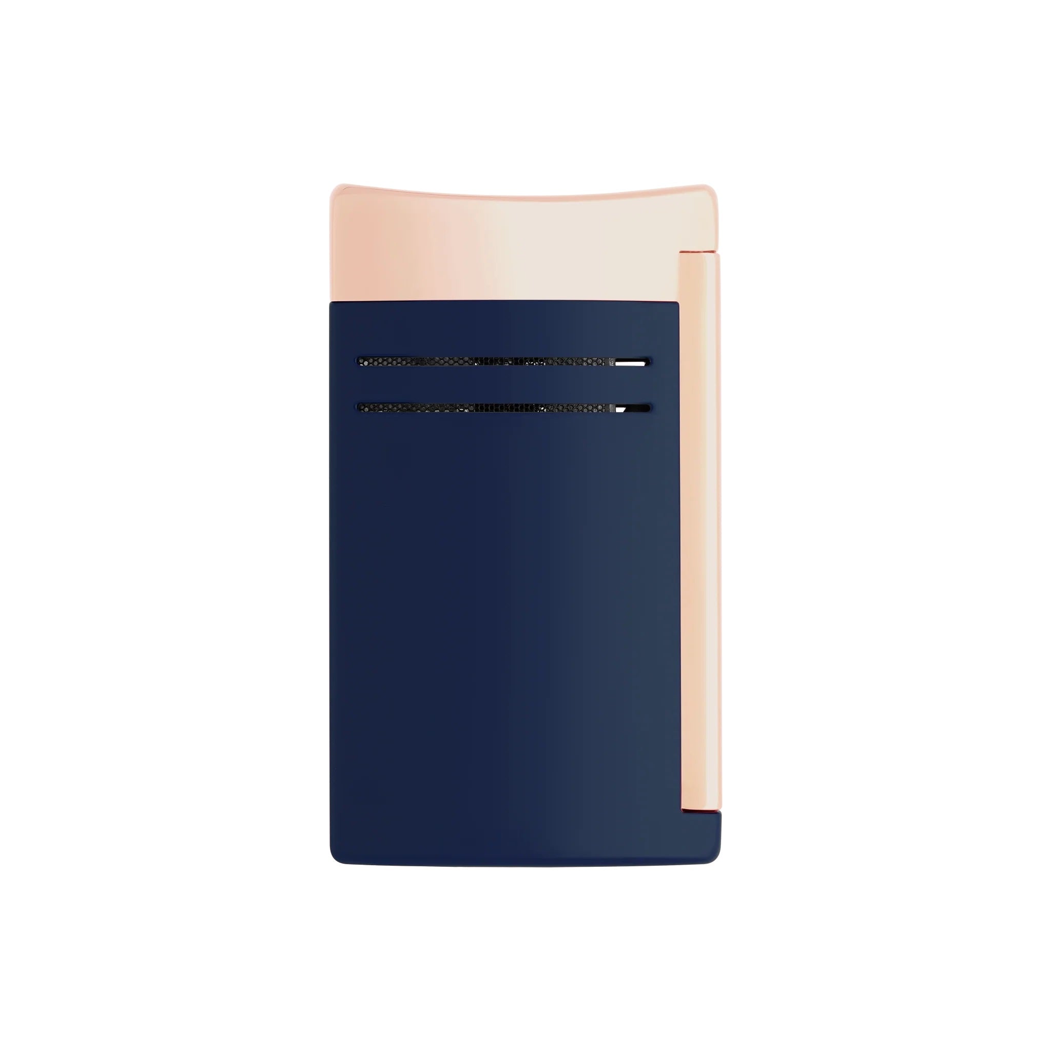 Premium S.T. Dupont MaxiJet Blue & Rose Gold Luxury Lighter - Perfect for Cigars, Candles & Outdoor Adventures