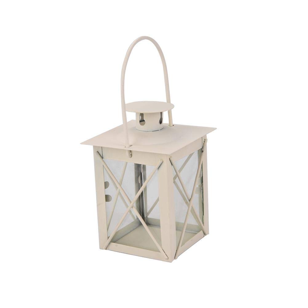 Hualieli Metal Garden Candle Holder Lantern - Modern European Style Outdoor Patio Decor, Wedding Centerpiece & Home Decoration for Romantic Evenings, Garden Parties, and Special Occasions