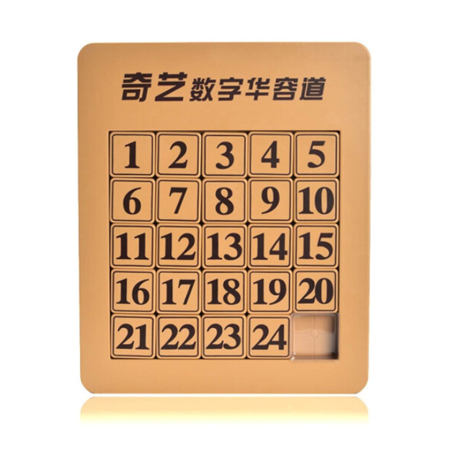 Cuberspeed 24 Klotski Puzzle - Magnetic Slide Number Puzzle Game, Brain Teaser Toy for Kids & Adults - Perfect for Family Game Night, Classroom Activities & Travel Entertainment